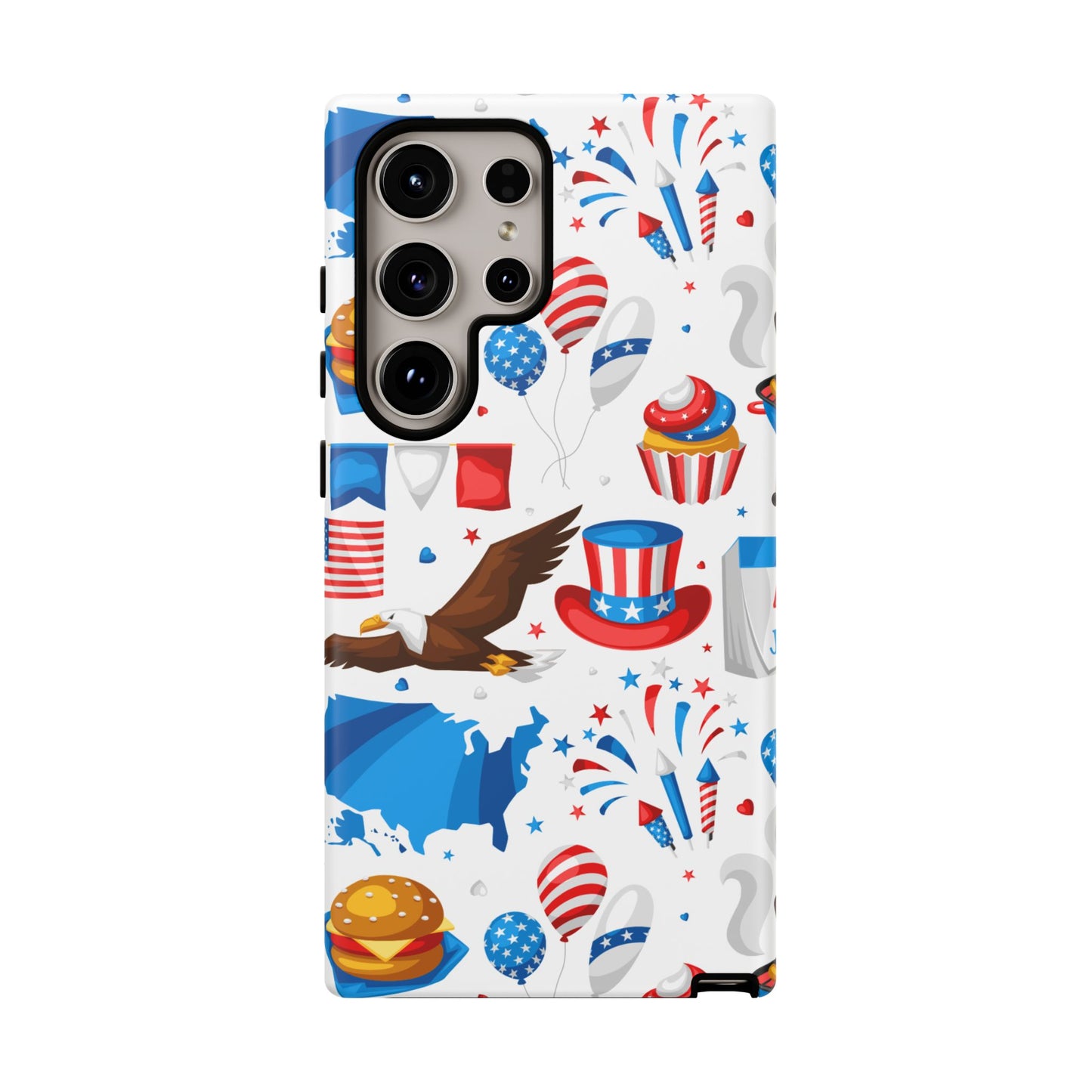 Patriotic  4th of July, Memorial Day, Independence Day Tough Phone Case for Samsung