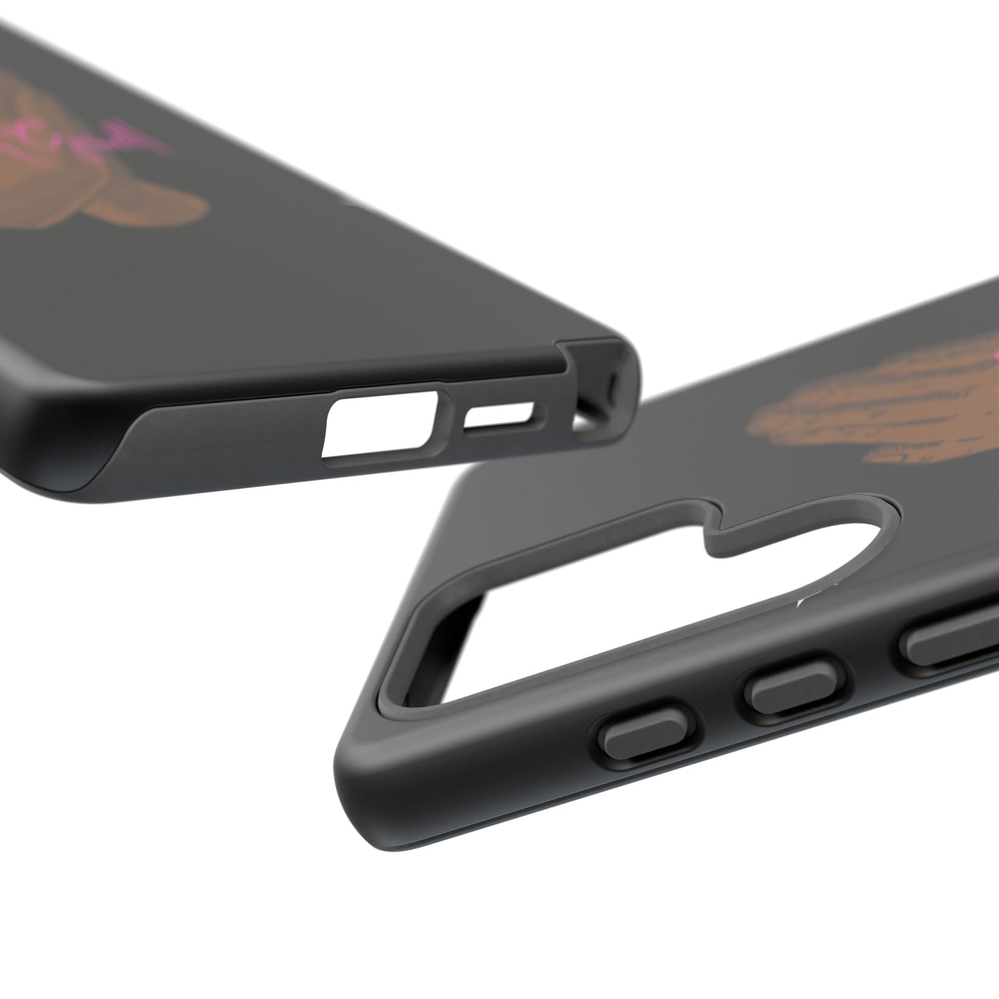 Phone Cases - 'Look at God' Praying Hands Religious Design Tough Case for Samsung