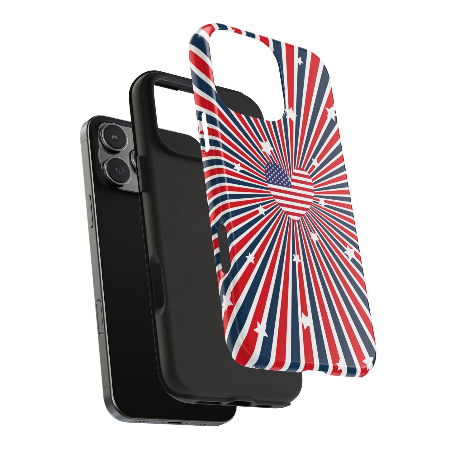 Patriotic  4th of July, Memorial Day, Independence Day Tough Phone Case for Iphone