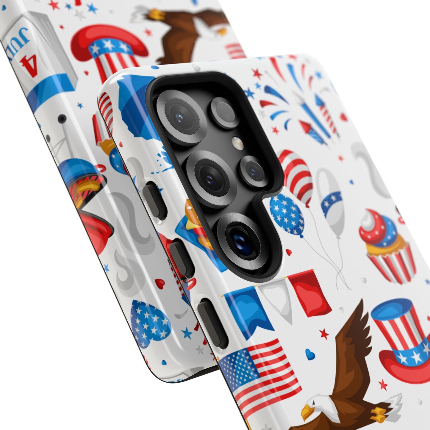 Patriotic  4th of July, Memorial Day, Independence Day Tough Phone Case for Samsung