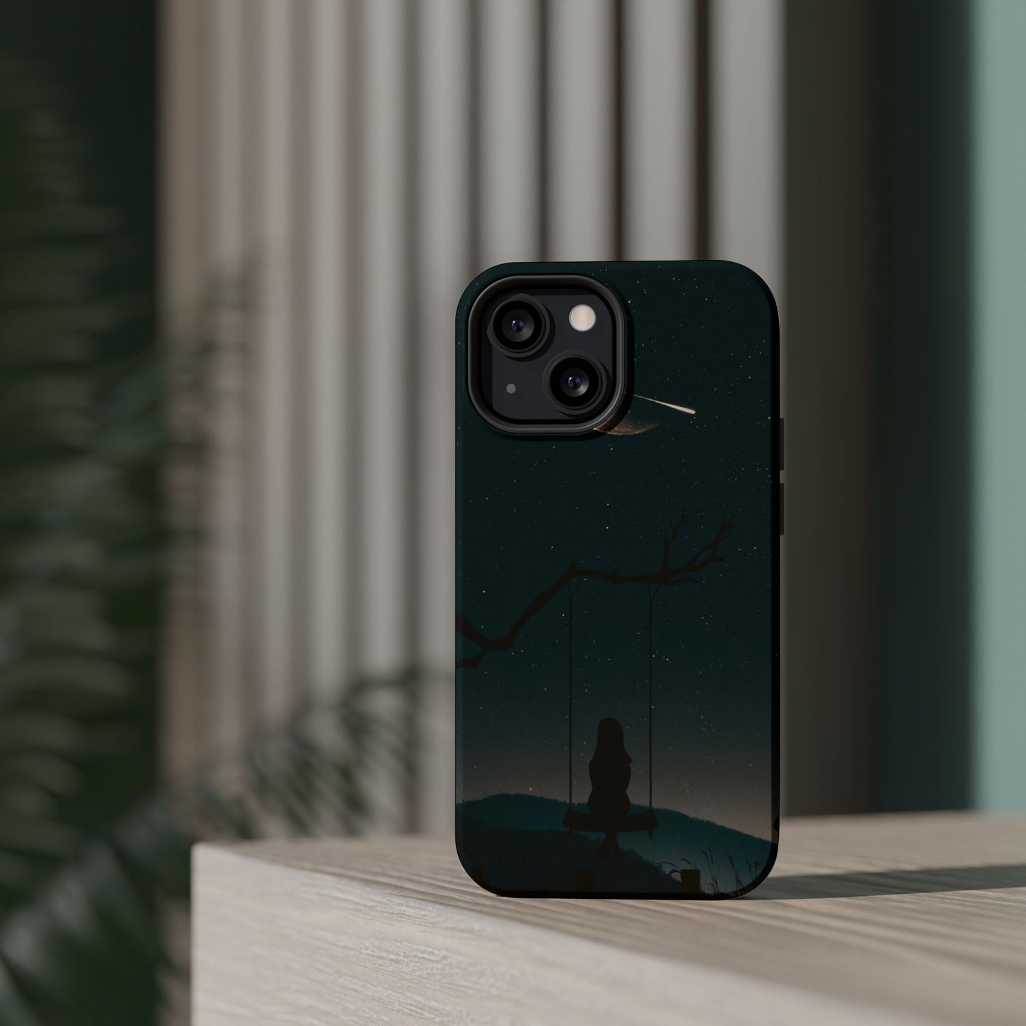 Dreamy Night Sky Tough Magnetic Phone Cases Unique Celestial Design for Iphone