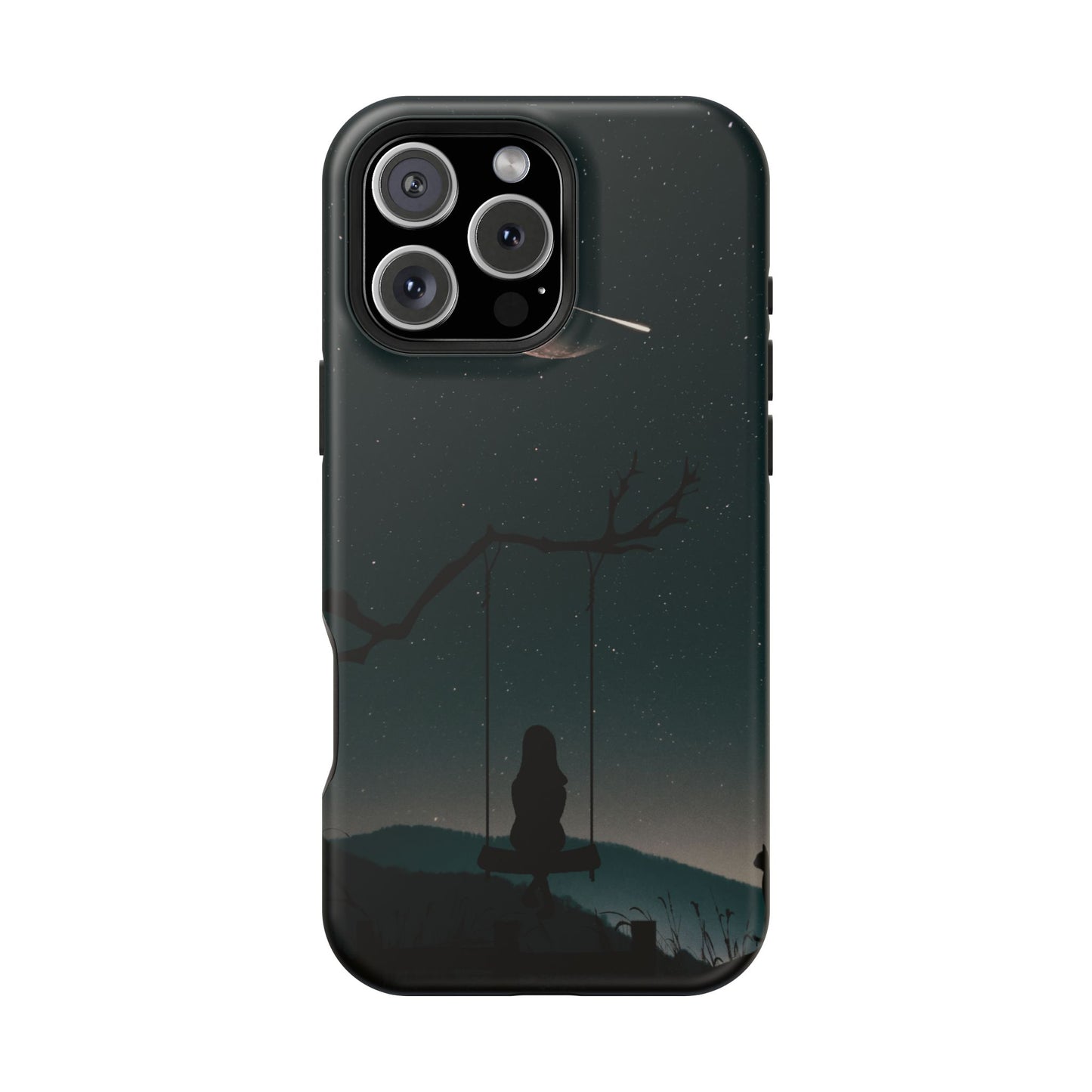 Dreamy Night Sky Tough Magnetic Phone Cases Unique Celestial Design for Iphone