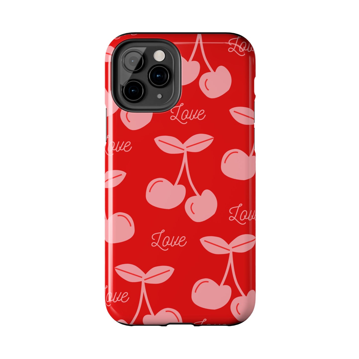 Cute Cherry Love Tough Phone Cases