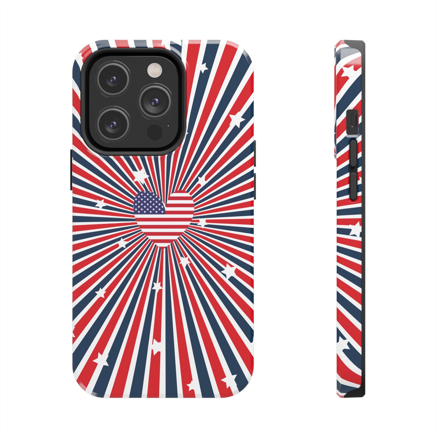 Patriotic  4th of July, Memorial Day, Independence Day Tough Phone Case for Iphone
