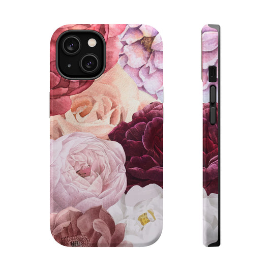 Elegant Protection for Every Occasion Floral Tough Phone Case