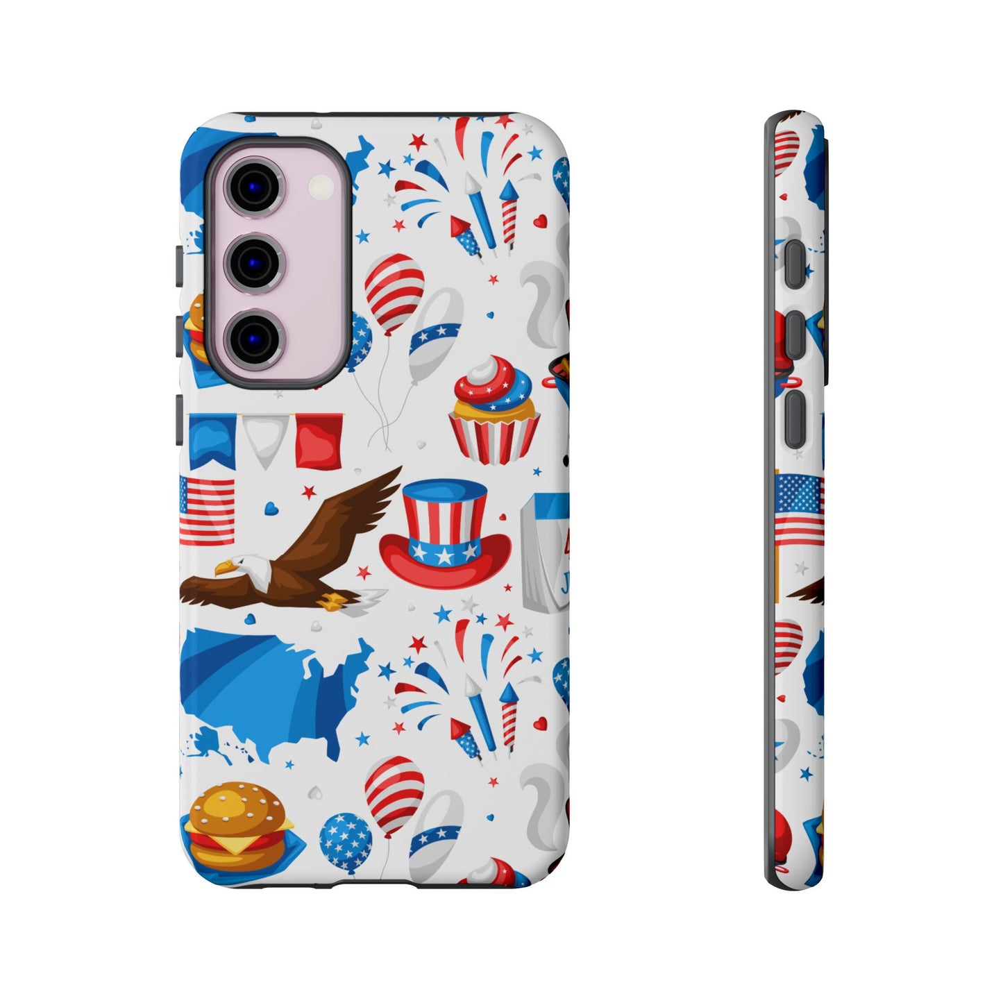 Patriotic  4th of July, Memorial Day, Independence Day Tough Phone Case for Samsung