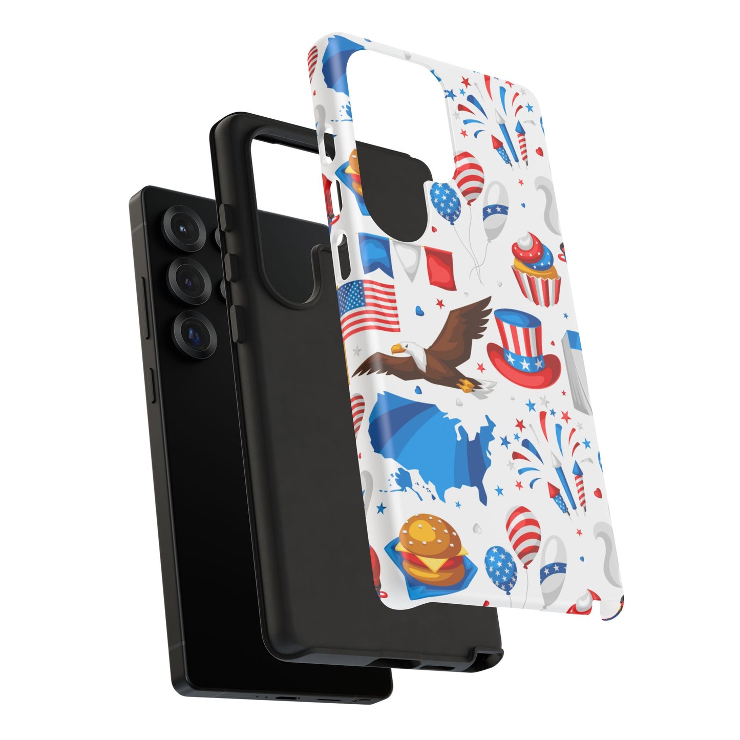 Patriotic  4th of July, Memorial Day, Independence Day Tough Phone Case for Samsung