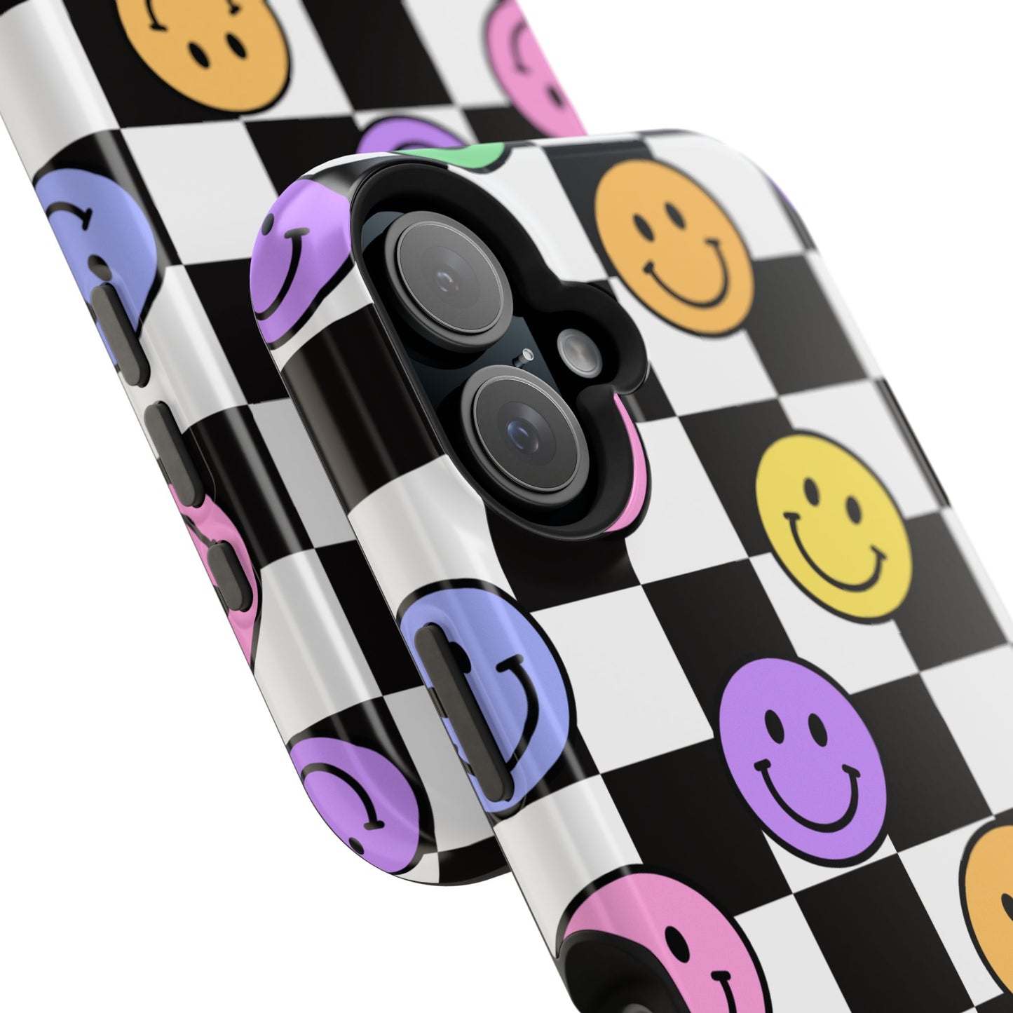 Colorful Smiley Face Phone Cases, Fun Magnetic Tough Cases, Cute Gifts for Teens and Kids, Trendy Accessories for Every Occasion, [...]