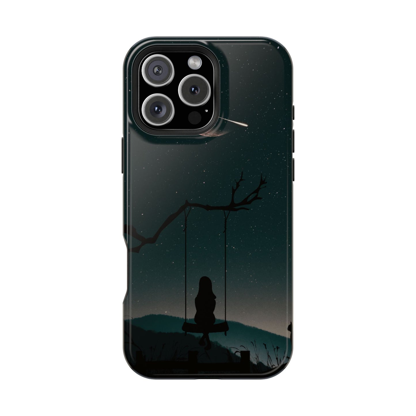 Dreamy Night Sky Tough Magnetic Phone Cases Unique Celestial Design for Iphone