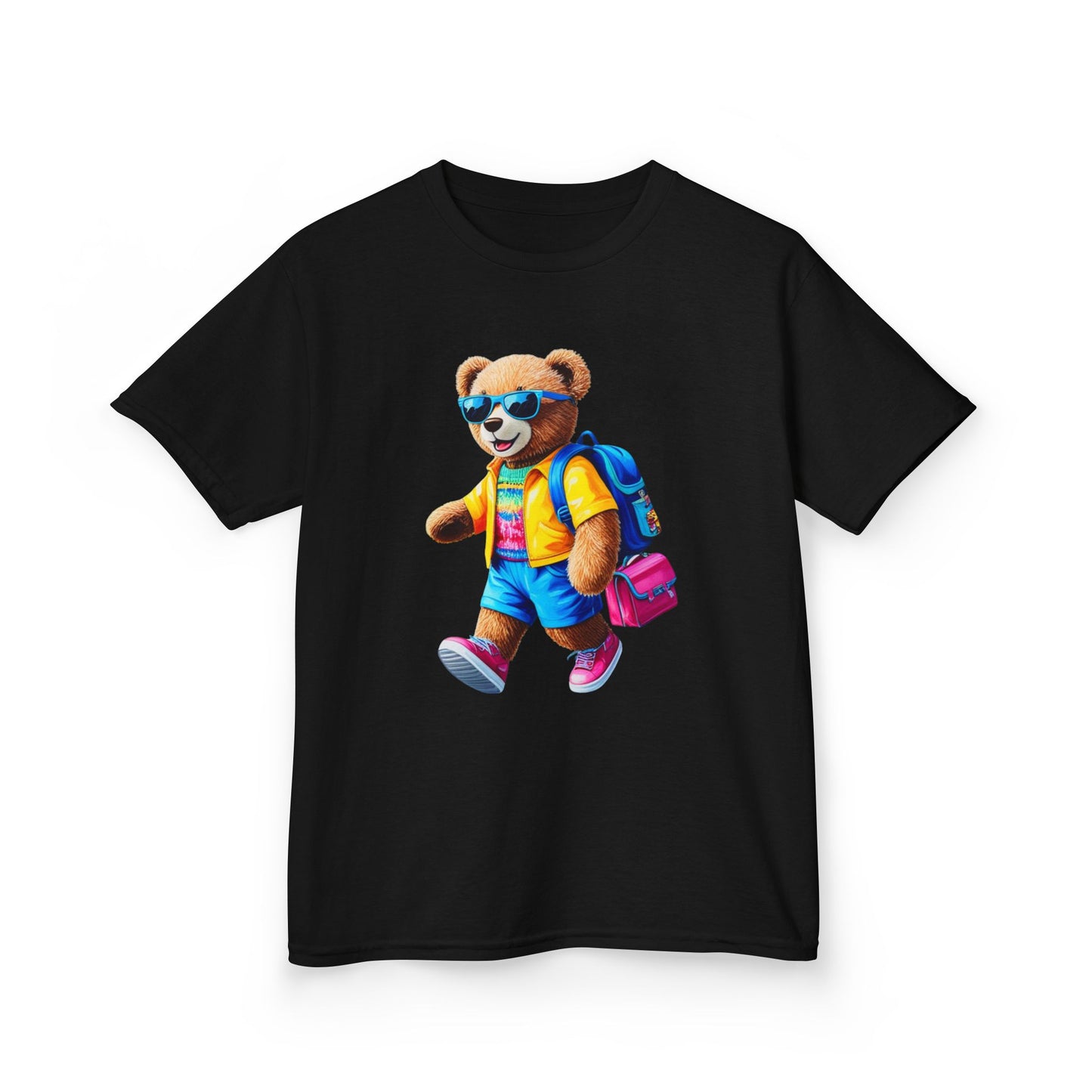 Cool Bear Kids Tee, Kids Cotton T-shirt, Cute Animal Shirt, Back to School Tee, Fun Bear Graphic Tee