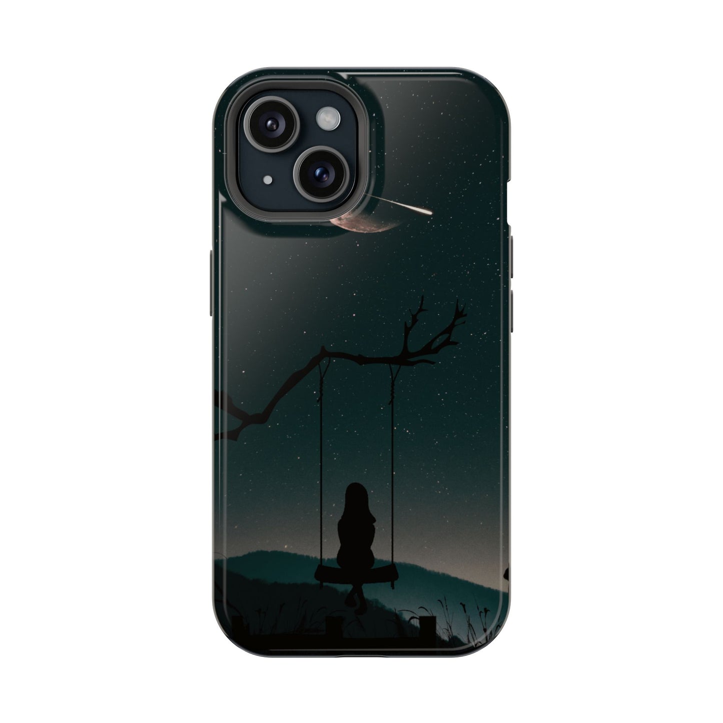 Dreamy Night Sky Tough Magnetic Phone Cases Unique Celestial Design for Iphone