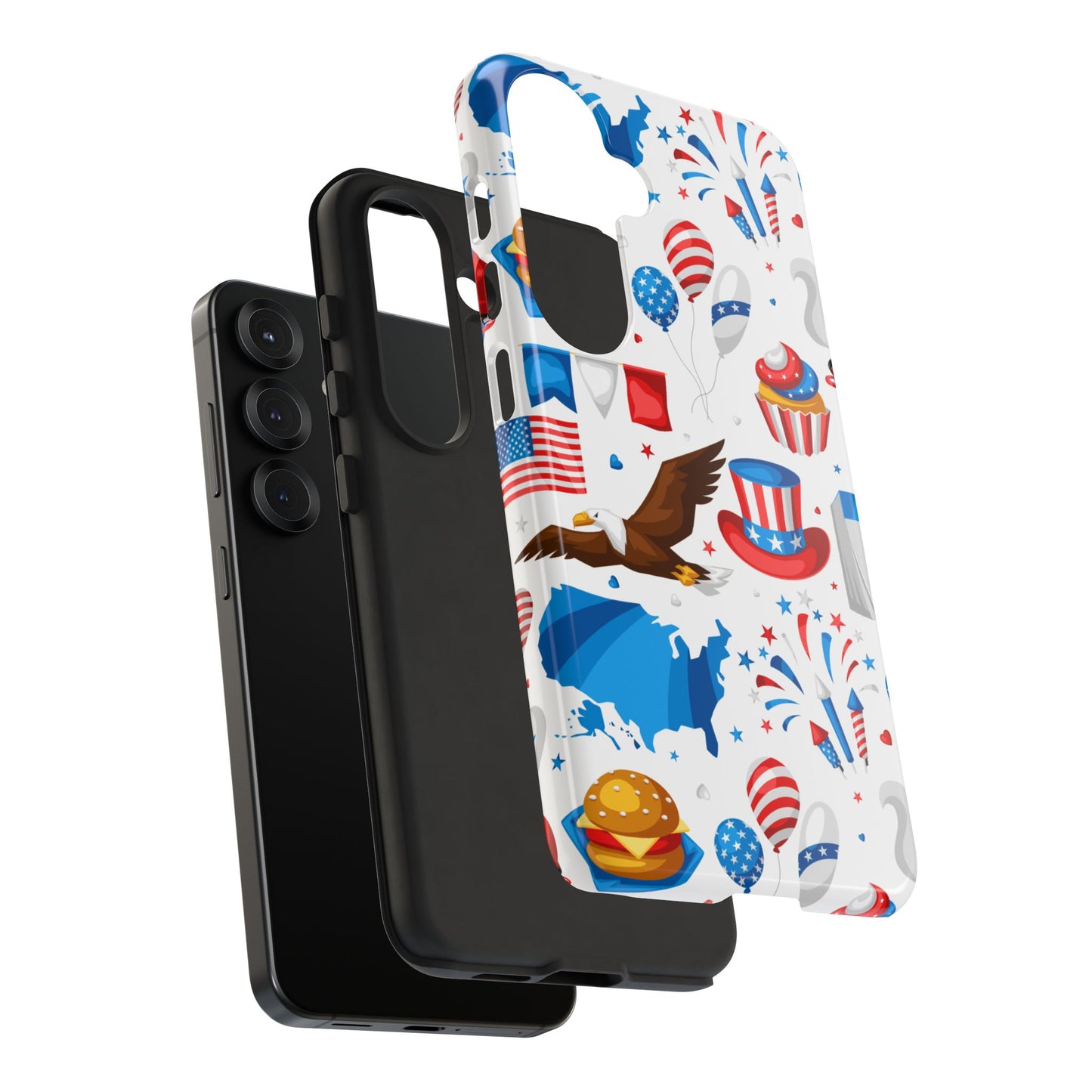 Patriotic  4th of July, Memorial Day, Independence Day Tough Phone Case for Samsung