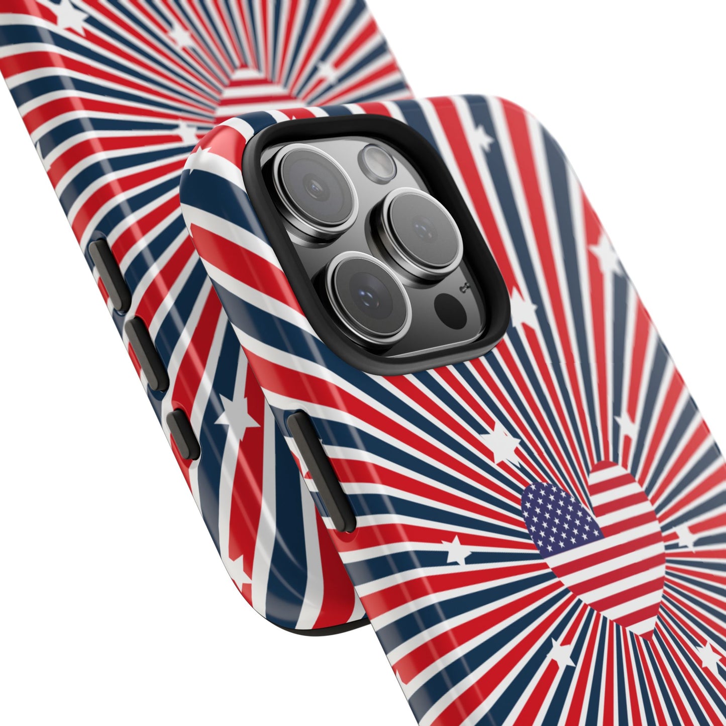 Patriotic  4th of July, Memorial Day, Independence Day Tough Phone Case for Iphone