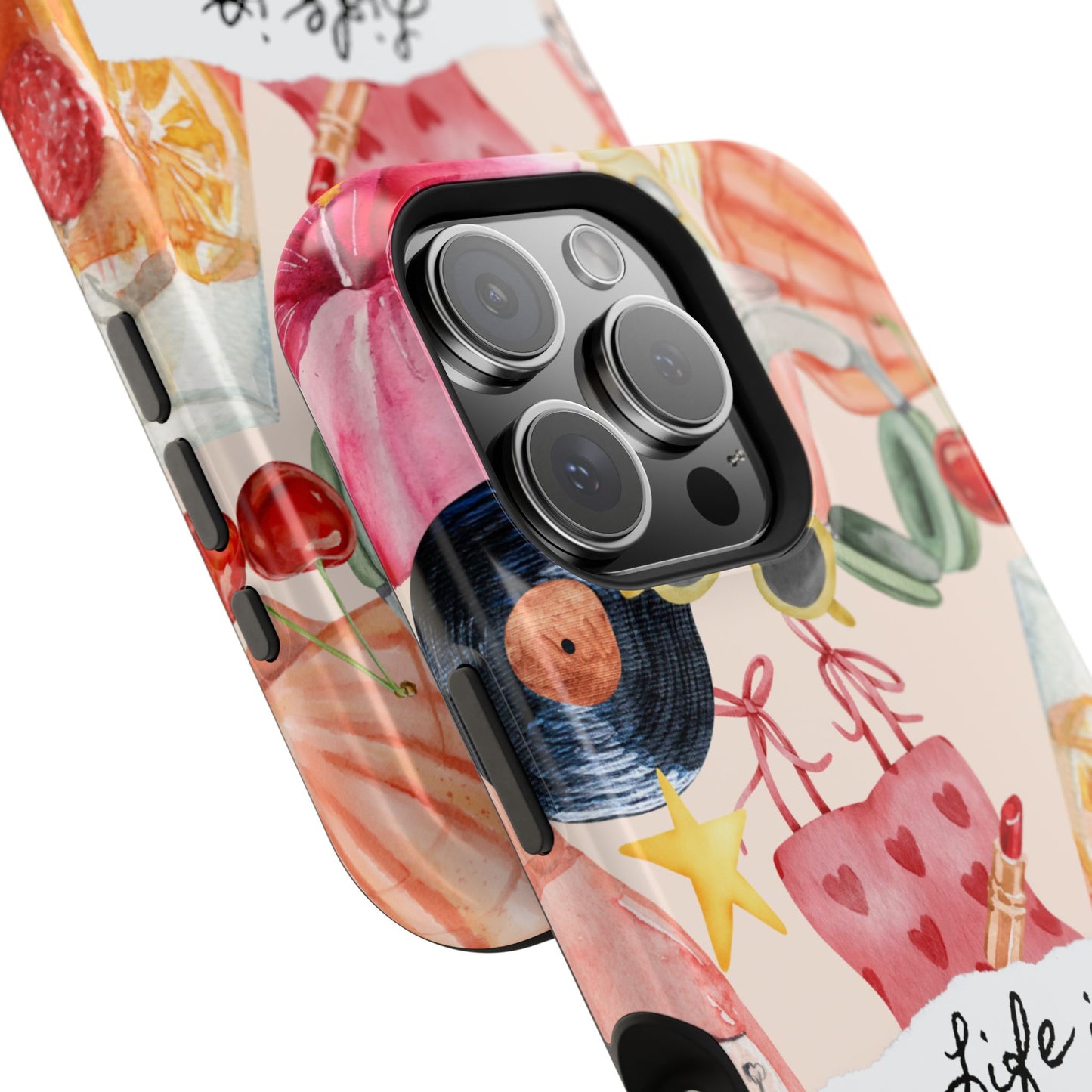 Life is Wonderful, Stylish Phone Cover, Cute Phone Accessory, Gift for Her, Summer Vibe Phone Case