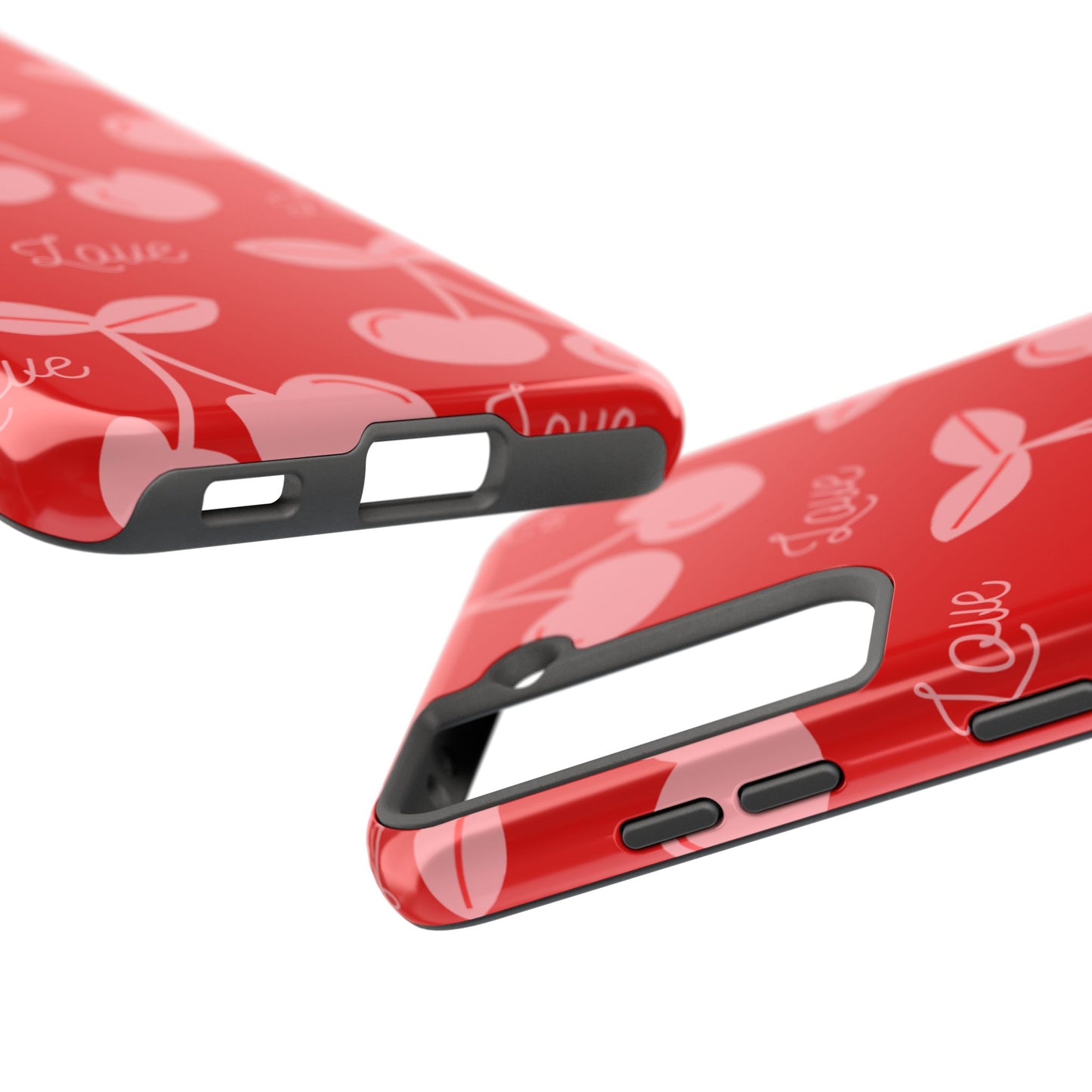 Cute Cherry Love Tough Phone Cases