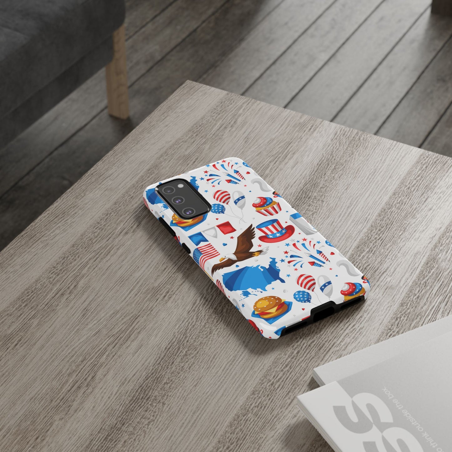 Patriotic  4th of July, Memorial Day, Independence Day Tough Phone Case for Samsung