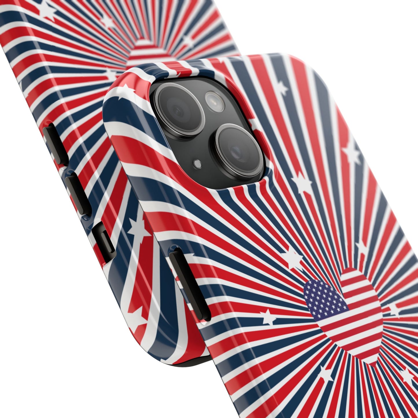 Patriotic  4th of July, Memorial Day, Independence Day Tough Phone Case for Iphone
