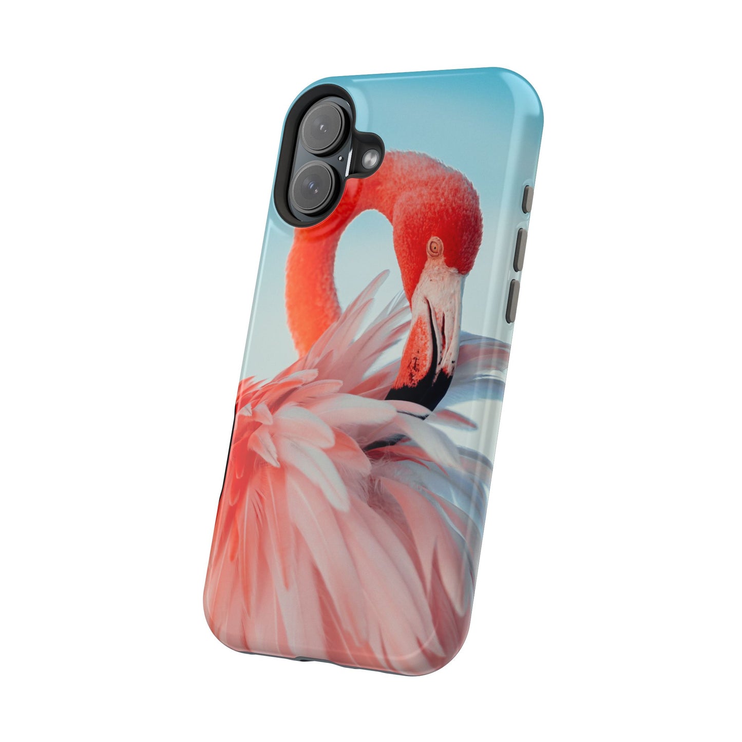 Vibrant Flamingo, Tropical MAGNETIC Phone Case