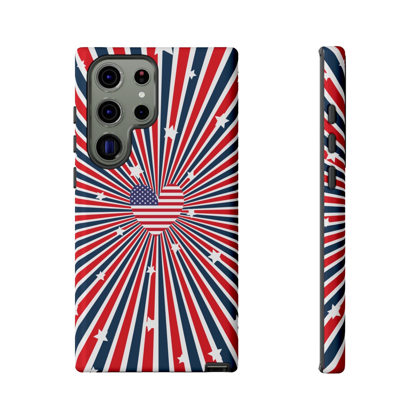 Patriotic  4th of July, Memorial Day, Independence Day Tough Phone Case for Samsung