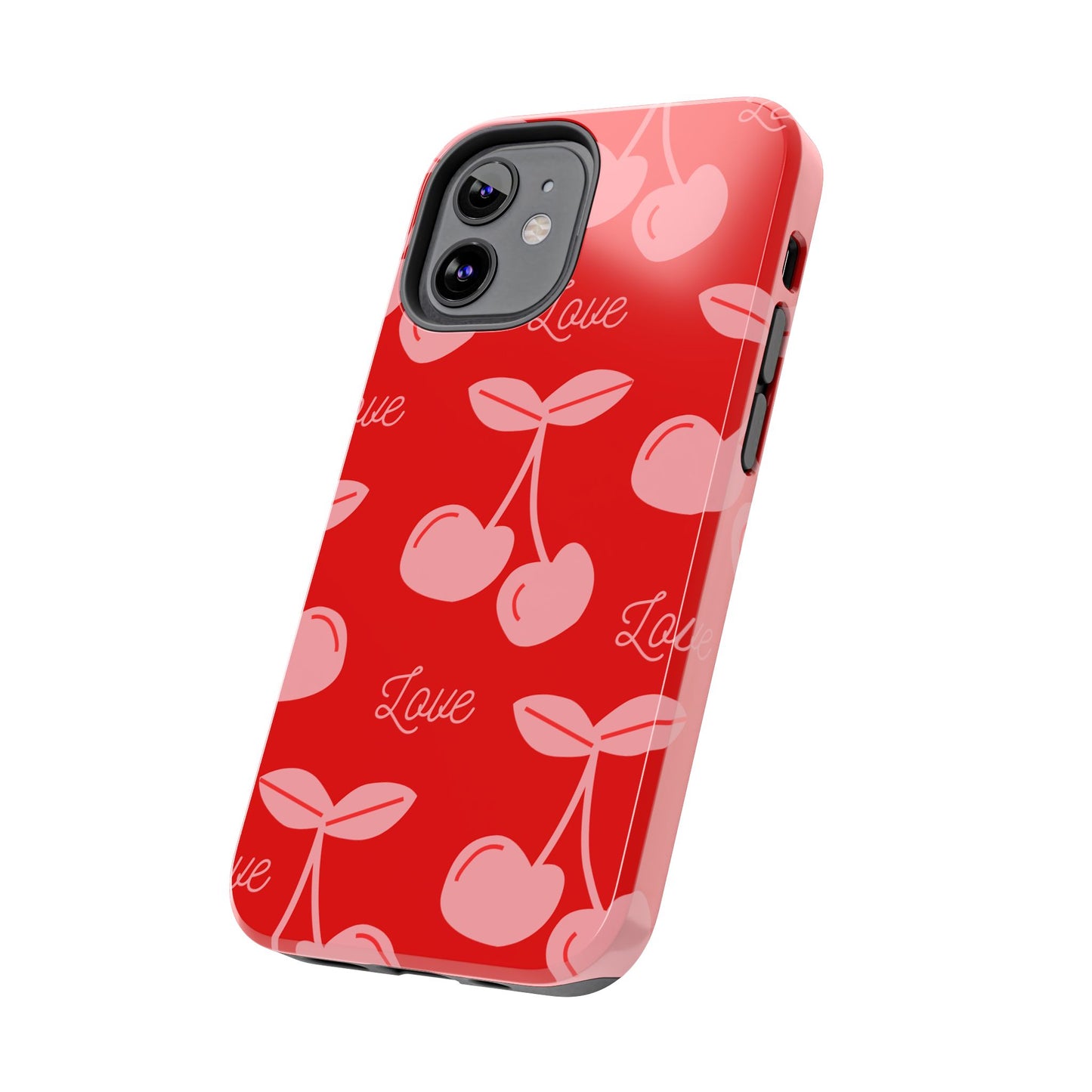Cute Cherry Love Tough Phone Cases