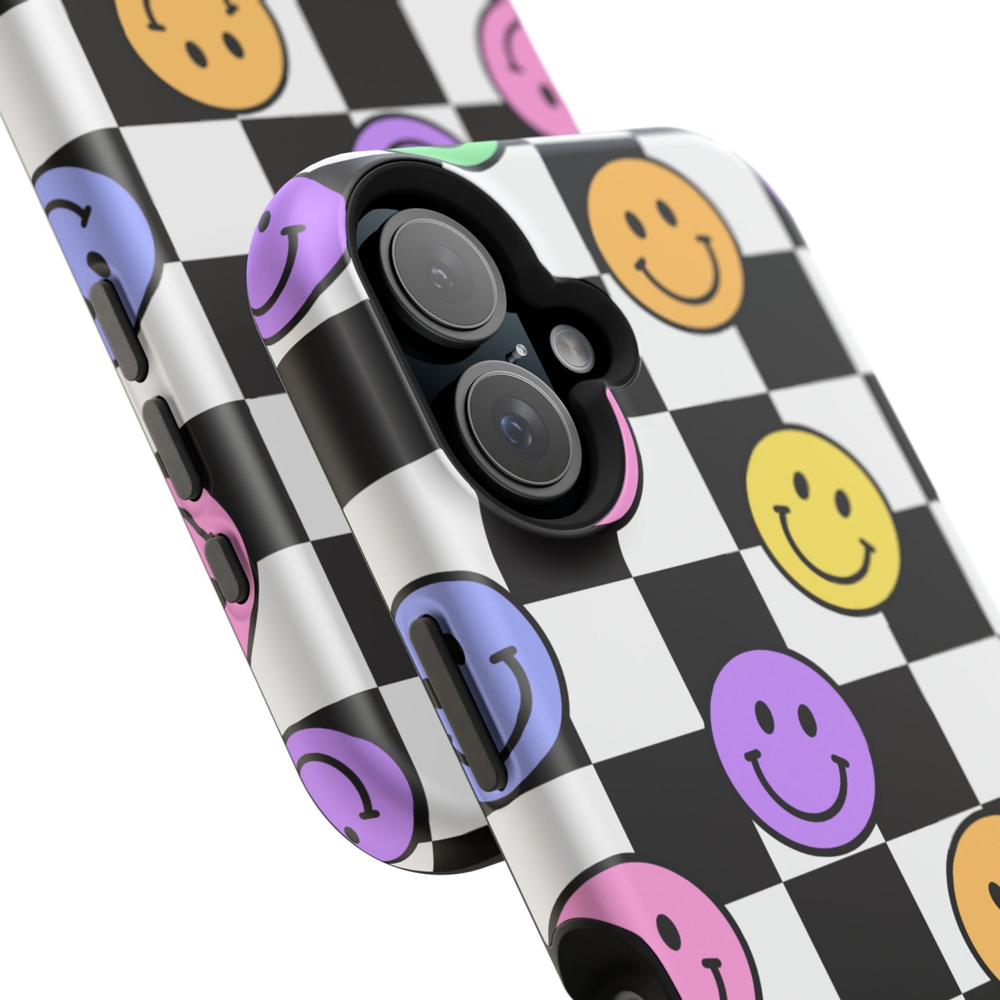 Colorful Smiley Face Phone Cases, Fun Magnetic Tough Cases, Cute Gifts for Teens and Kids, Trendy Accessories for Every Occasion, [...]