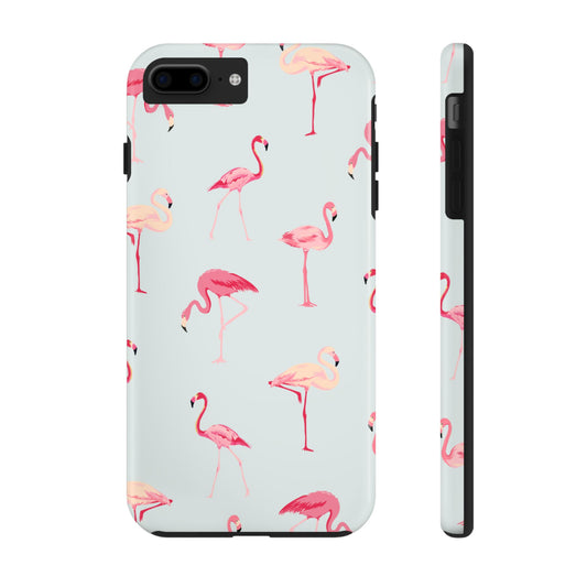 Stylish Tropical, Summer Vibes Flamingo Phone Case for Iphone