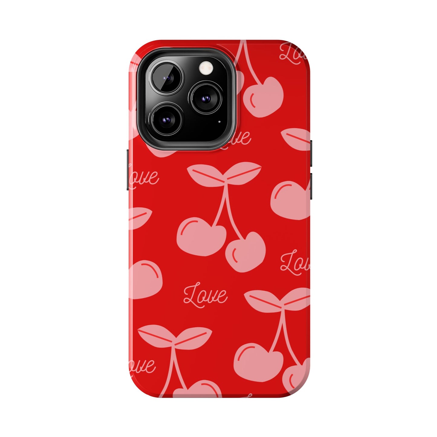 Cute Cherry Love Tough Phone Cases