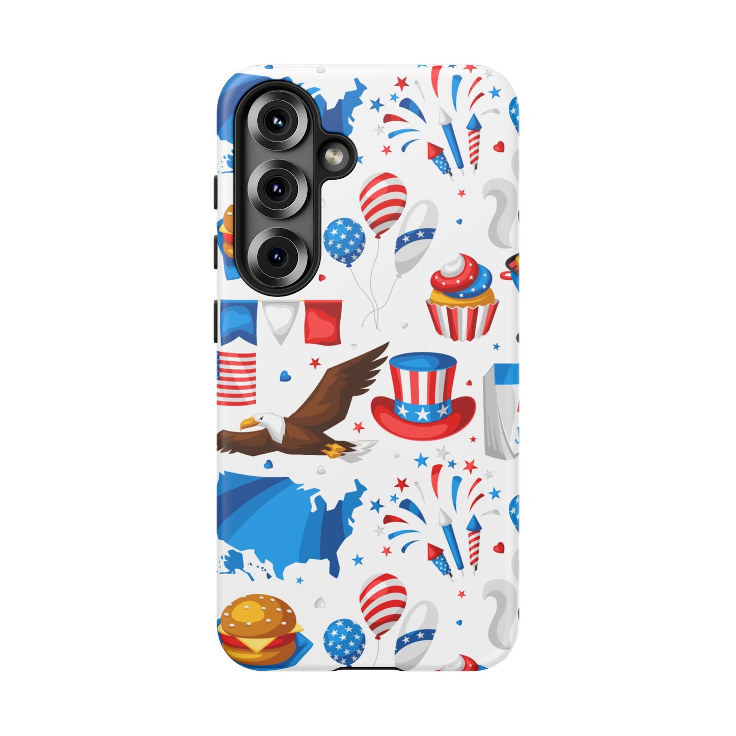 Patriotic  4th of July, Memorial Day, Independence Day Tough Phone Case for Samsung