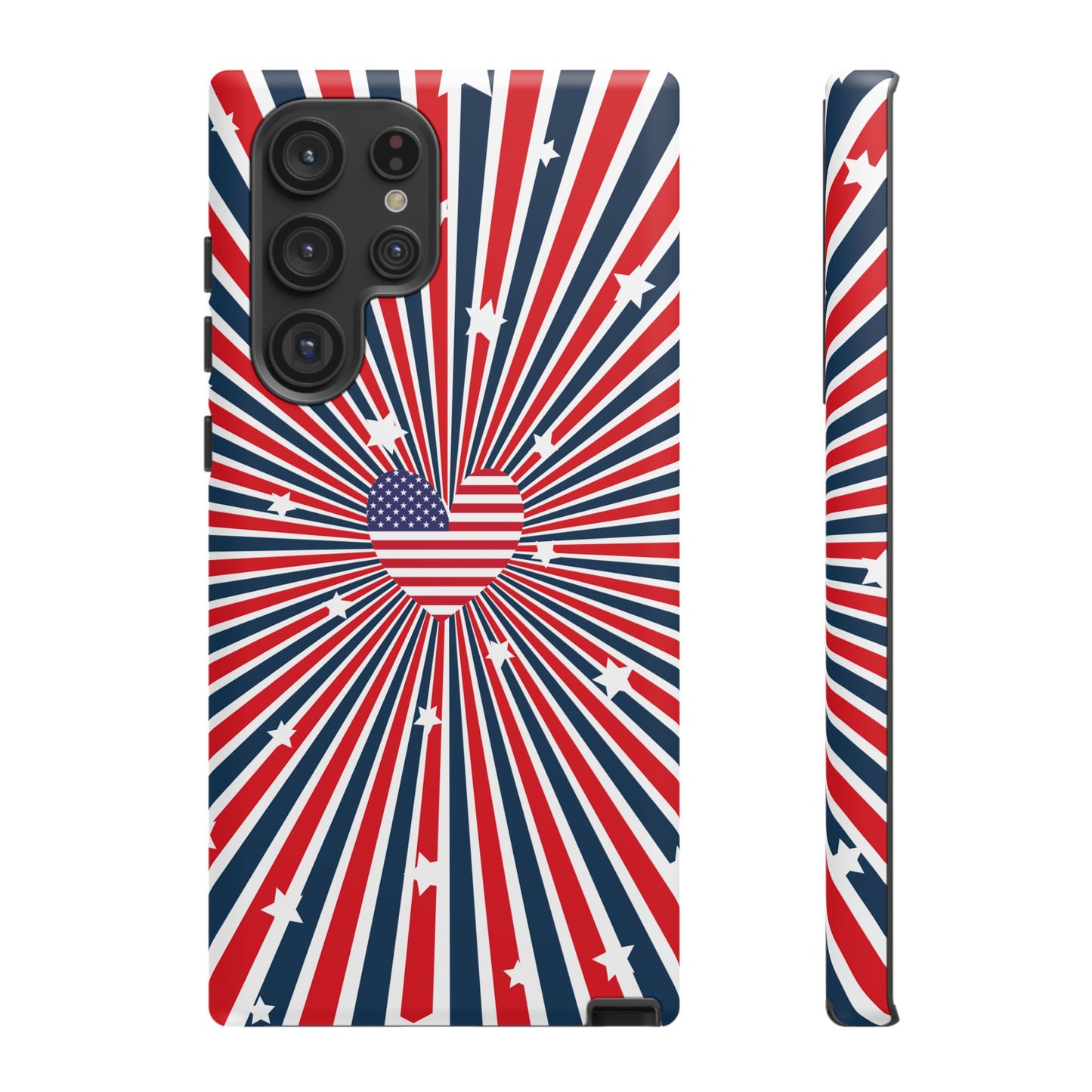 Patriotic  4th of July, Memorial Day, Independence Day Tough Phone Case for Samsung