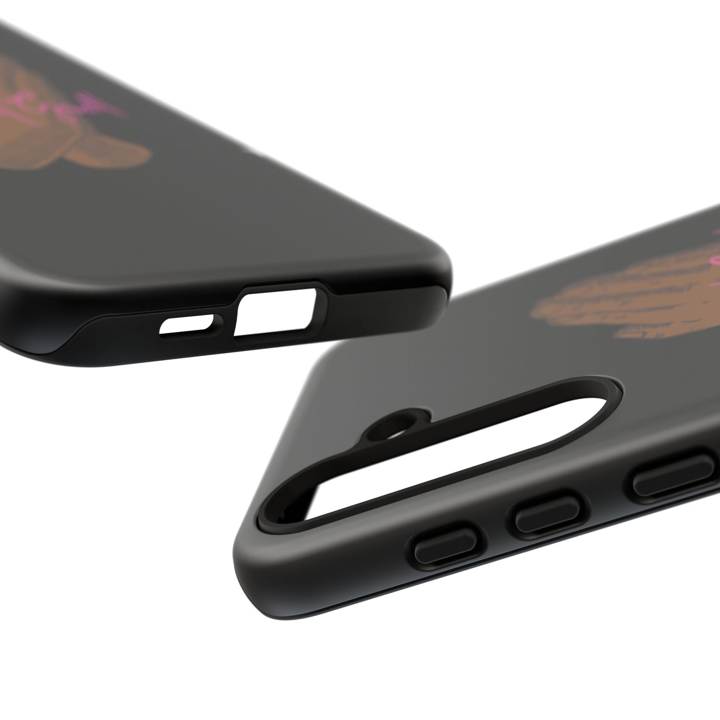 Phone Cases - 'Look at God' Praying Hands Religious Design Tough Case for Samsung