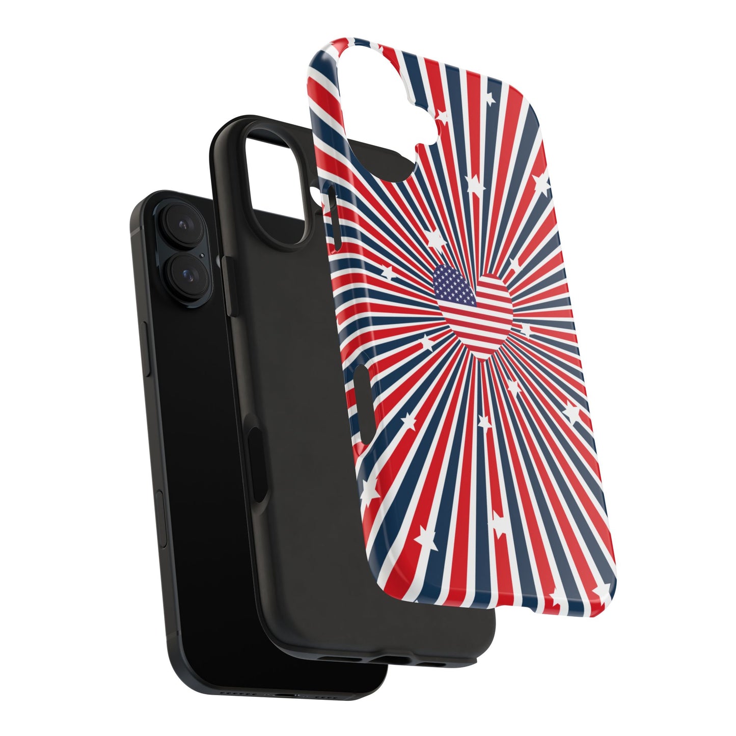 Patriotic  4th of July, Memorial Day, Independence Day Tough Phone Case for Iphone