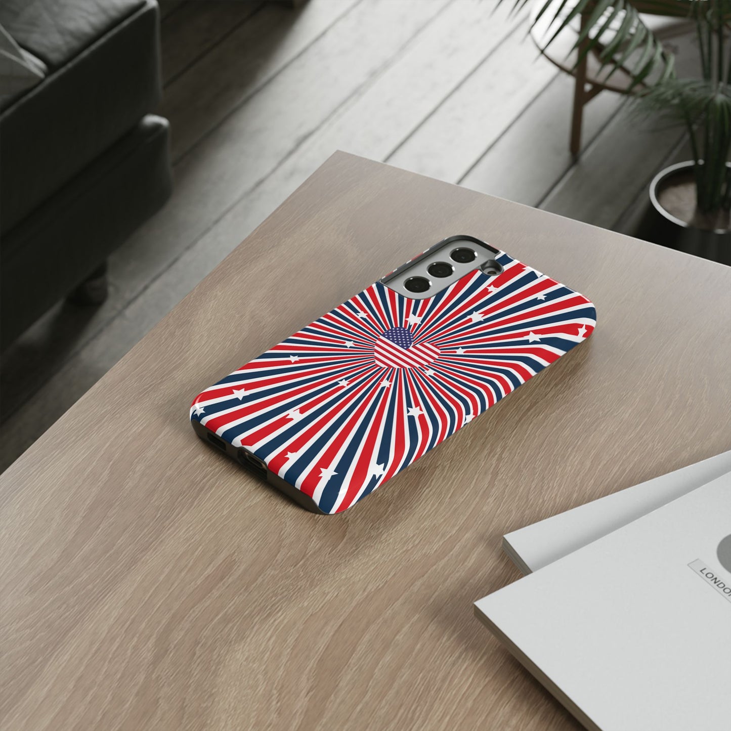 Patriotic  4th of July, Memorial Day, Independence Day Tough Phone Case for Samsung