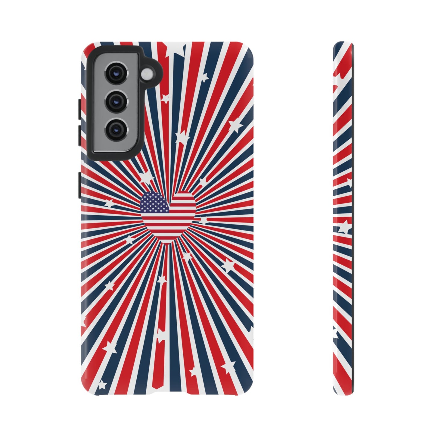 Patriotic  4th of July, Memorial Day, Independence Day Tough Phone Case for Samsung