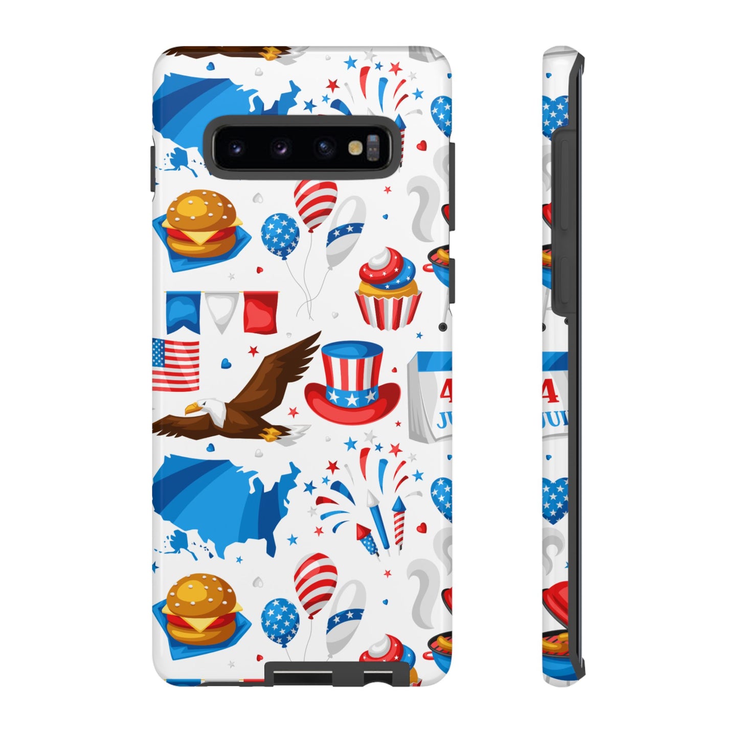Patriotic  4th of July, Memorial Day, Independence Day Tough Phone Case for Samsung