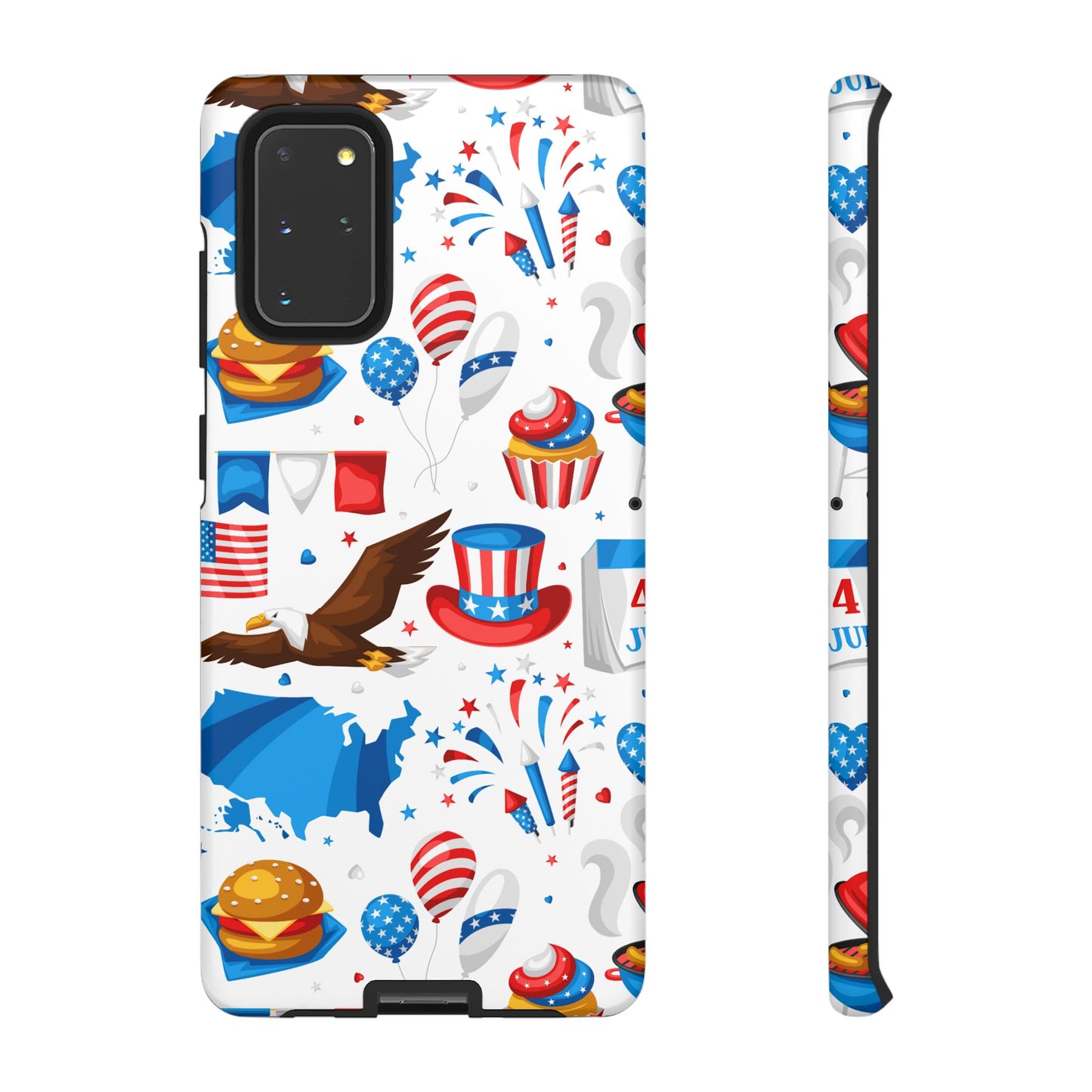 Patriotic  4th of July, Memorial Day, Independence Day Tough Phone Case for Samsung
