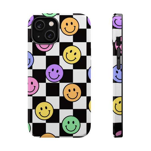 Colorful Smiley Face Phone Cases, Fun Magnetic Tough Cases, Cute Gifts for Teens and Kids, Trendy Accessories for Every Occasion, [...]
