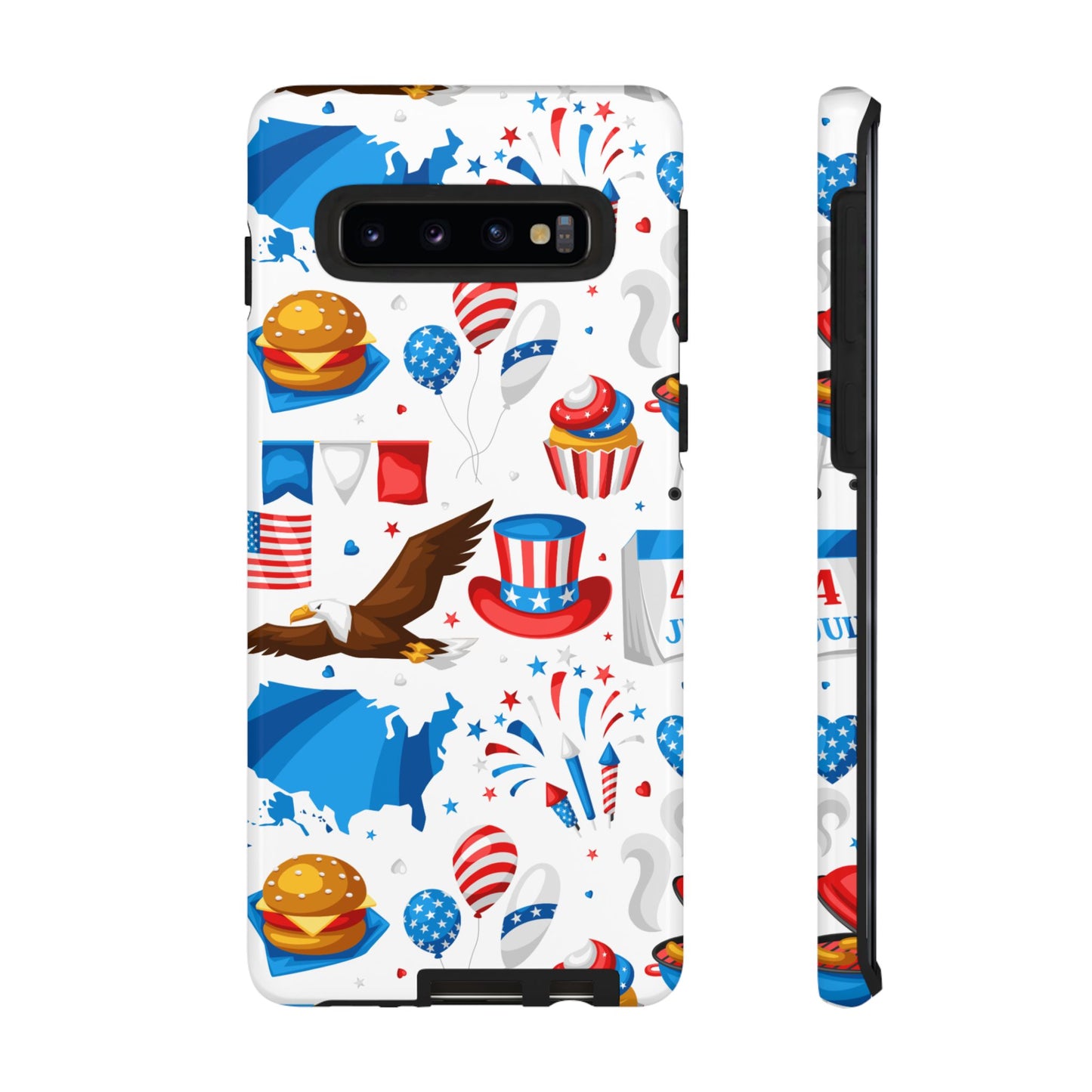 Patriotic  4th of July, Memorial Day, Independence Day Tough Phone Case for Samsung