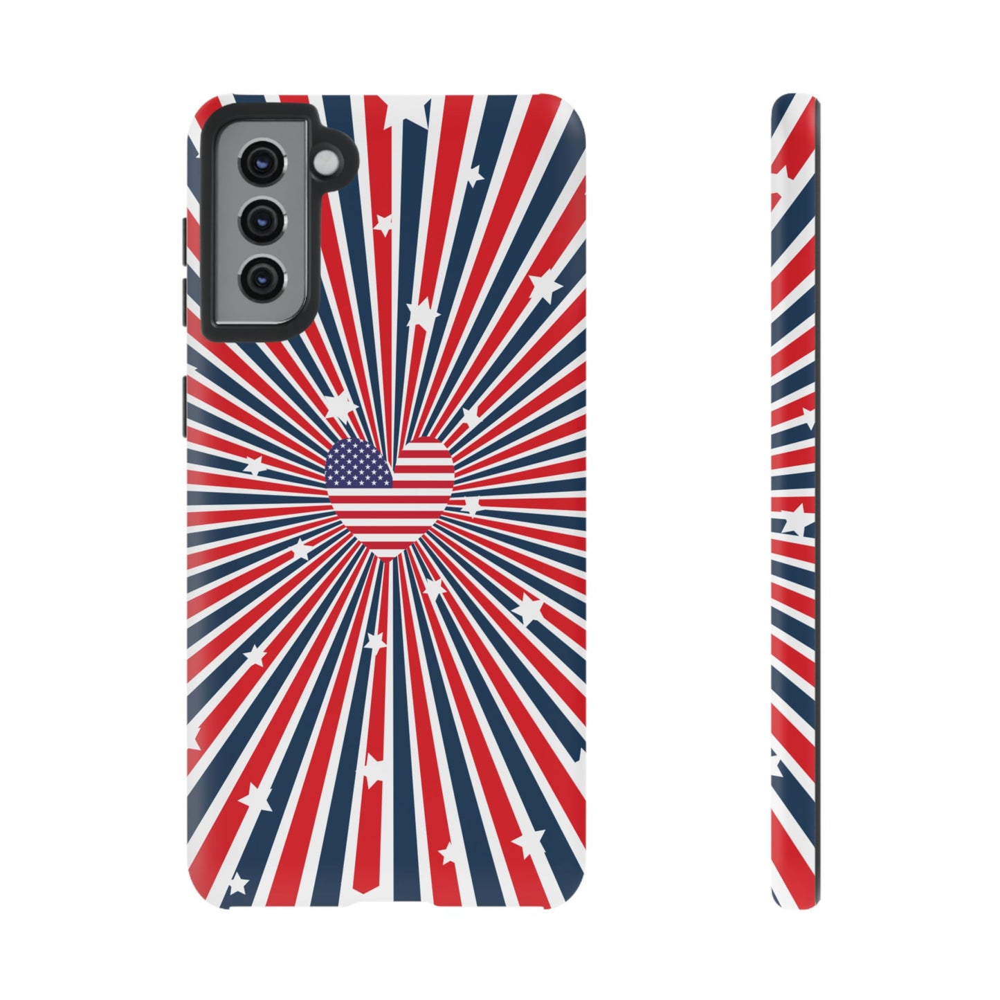 Patriotic  4th of July, Memorial Day, Independence Day Tough Phone Case for Samsung