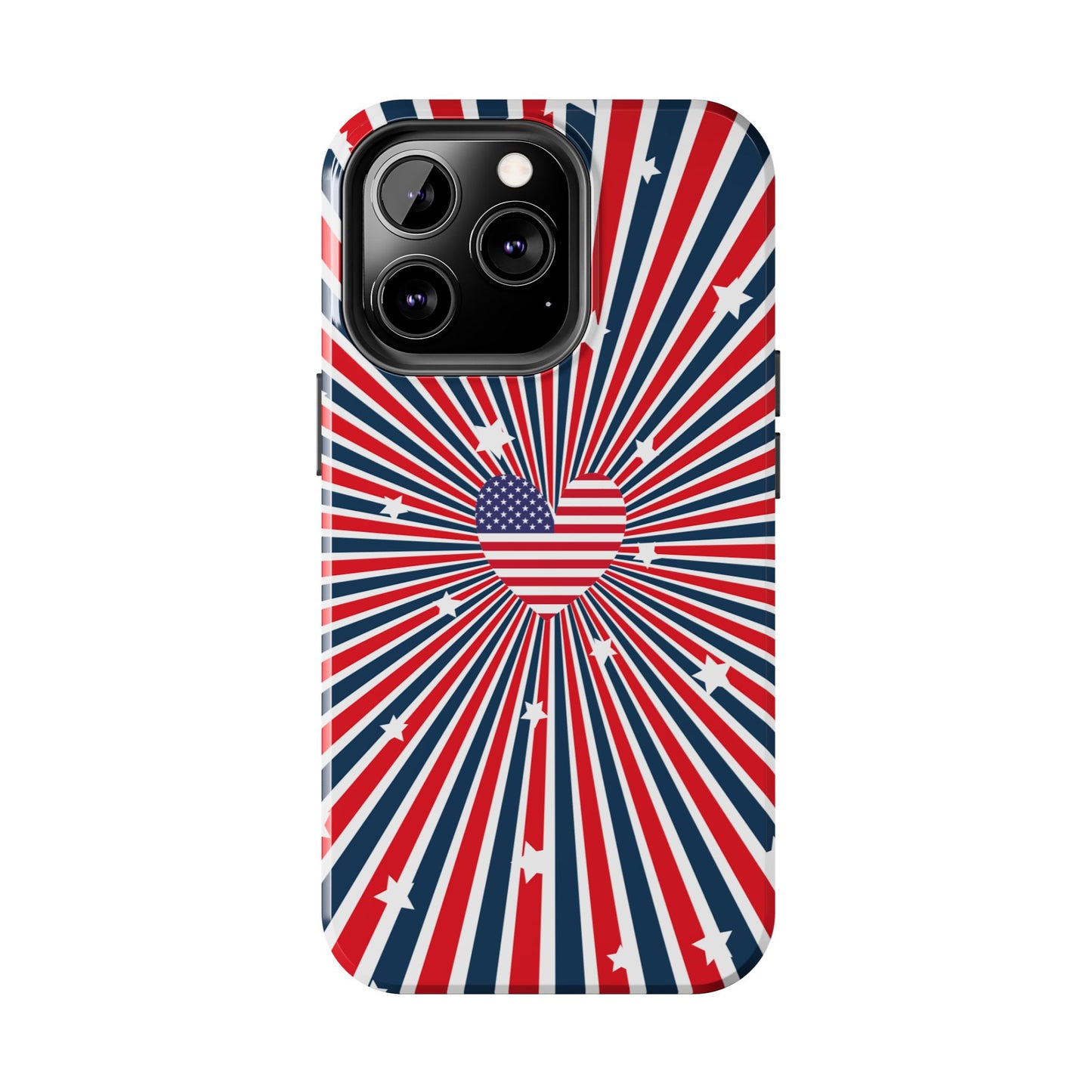 Patriotic  4th of July, Memorial Day, Independence Day Tough Phone Case for Iphone