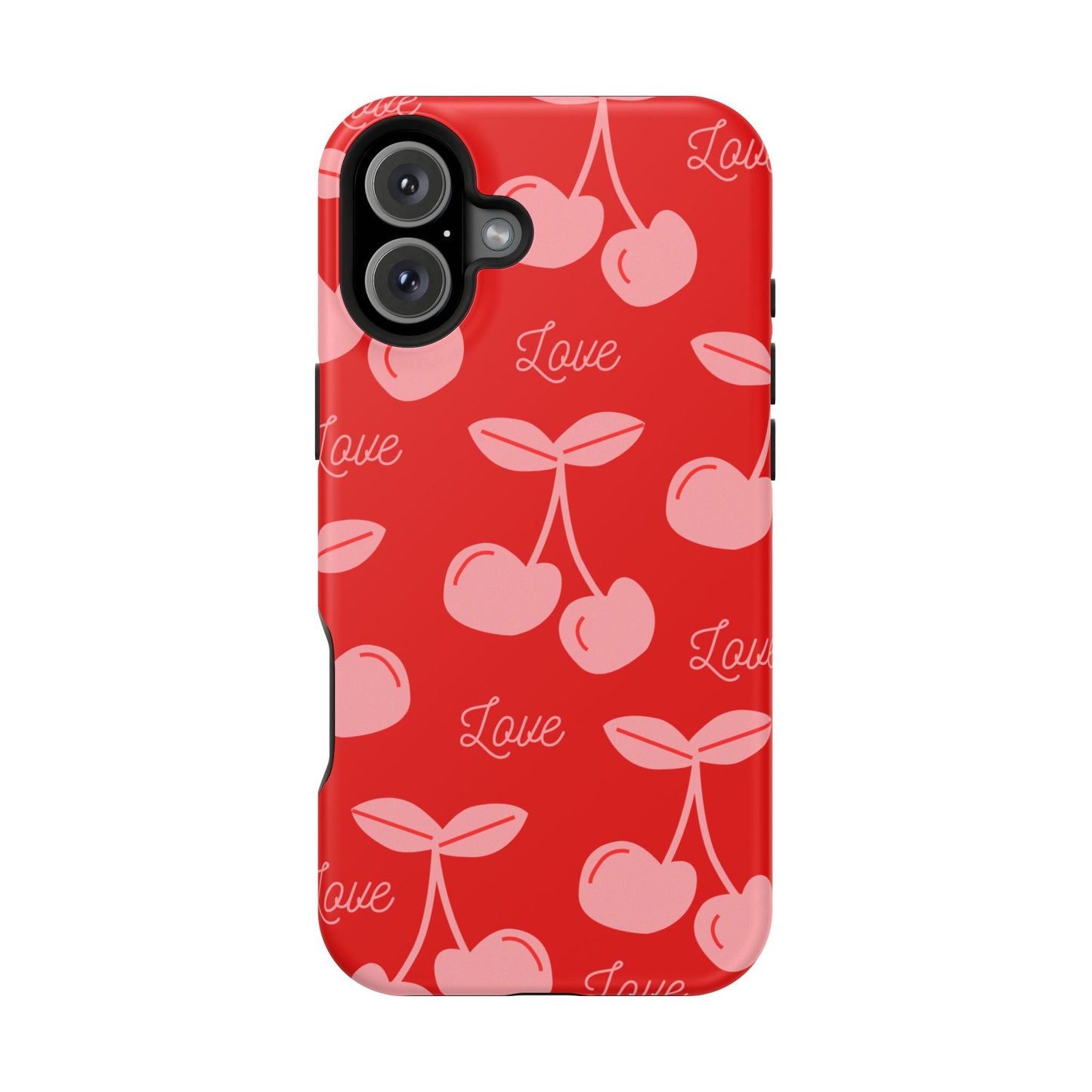 Cherry Love MAGNETIC Tough Cases, Cute Protection, Gift for Her, Valentine's Day