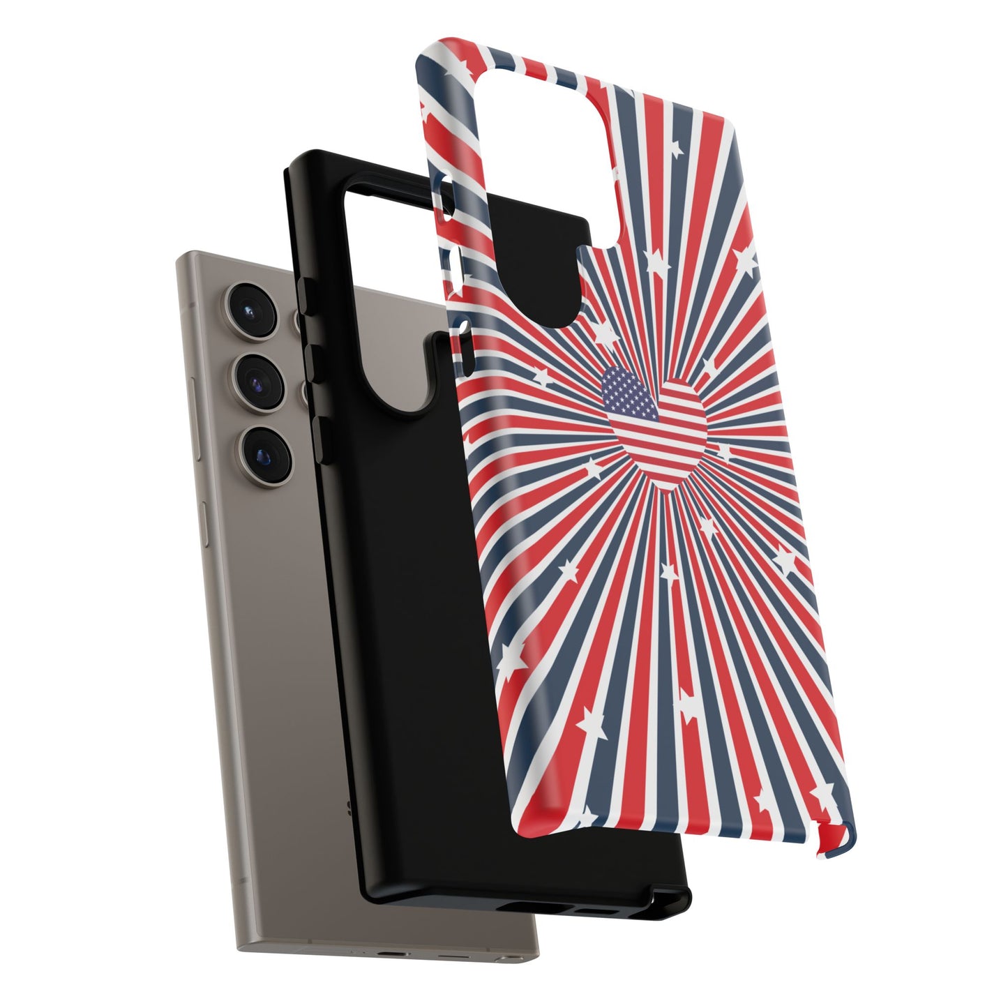 Patriotic  4th of July, Memorial Day, Independence Day Tough Phone Case for Samsung