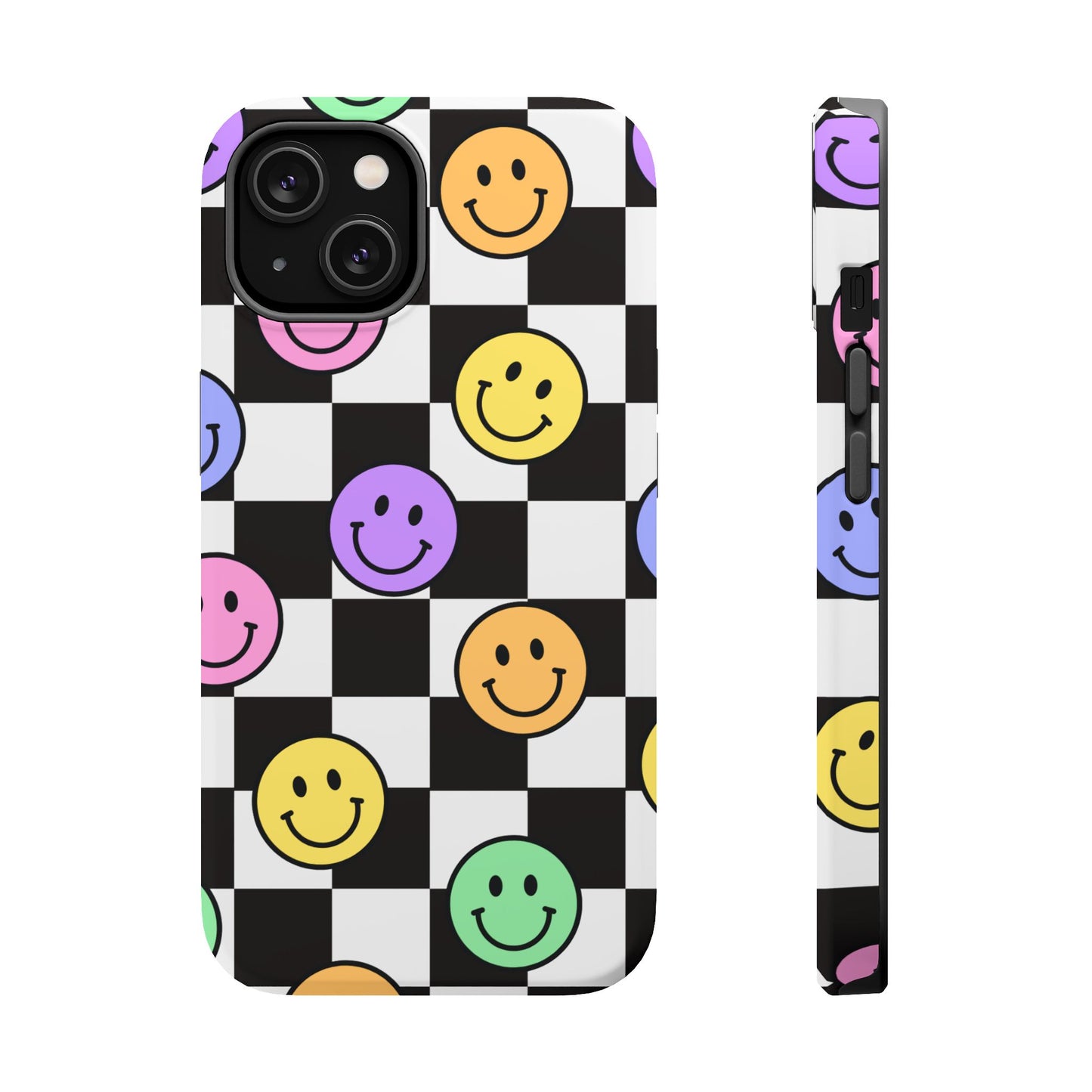 Colorful Smiley Face Phone Cases, Fun Magnetic Tough Cases, Cute Gifts for Teens and Kids, Trendy Accessories for Every Occasion, [...]