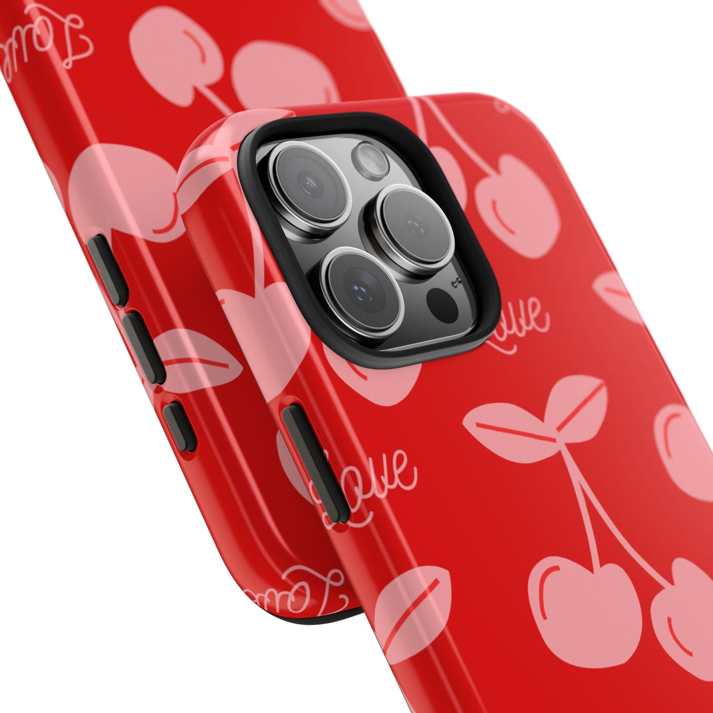 Cute Cherry Love Tough Phone Cases