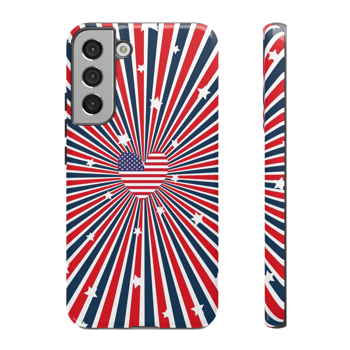 Patriotic  4th of July, Memorial Day, Independence Day Tough Phone Case for Samsung