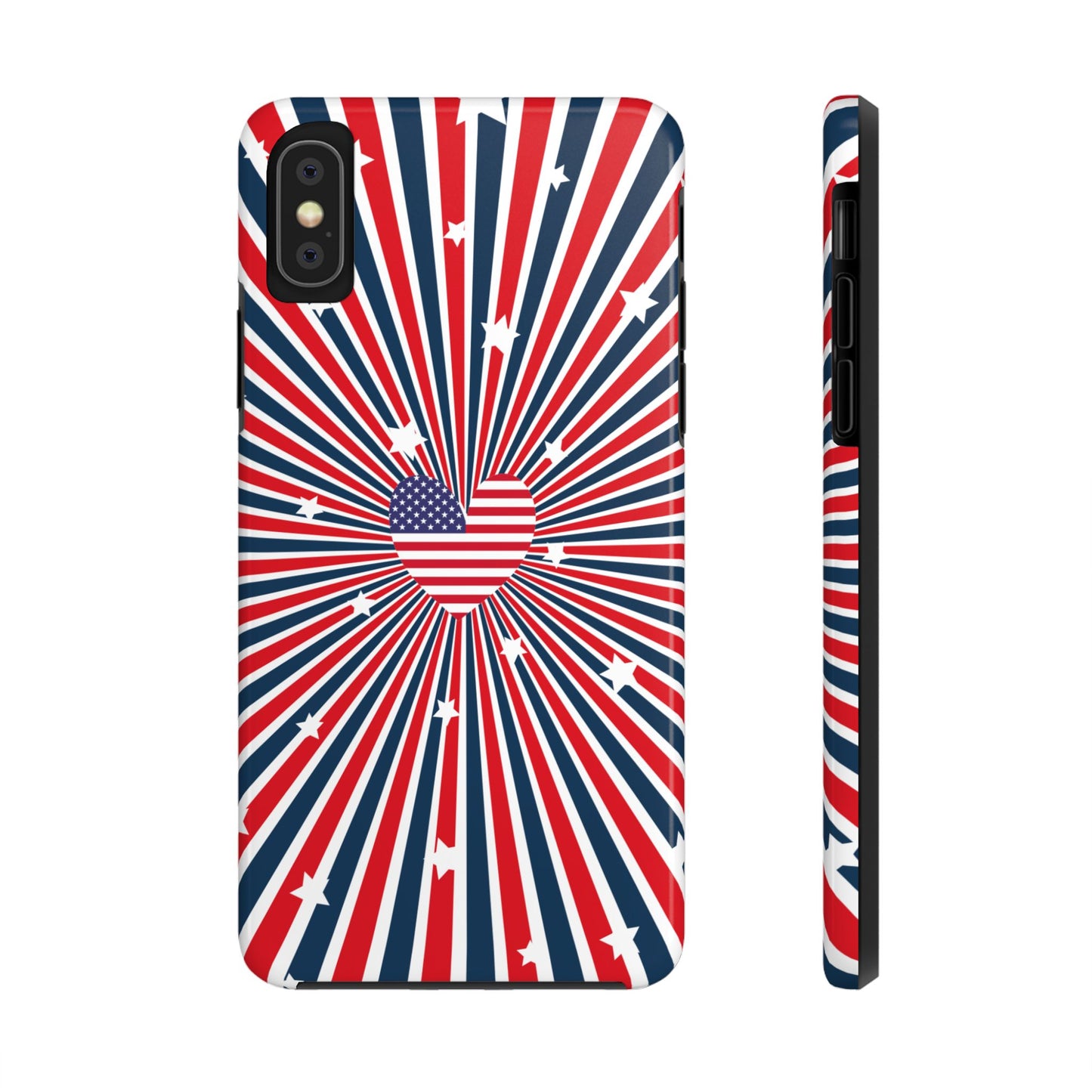 Patriotic  4th of July, Memorial Day, Independence Day Tough Phone Case for Iphone