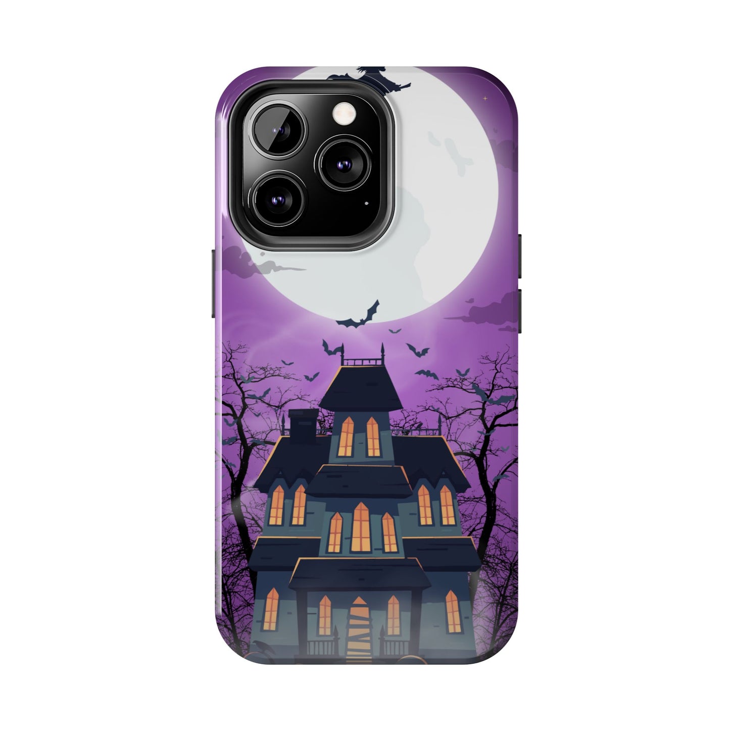 Halloween Haunted, Spooky House, Witchy Vibe Phone Case for Iphone