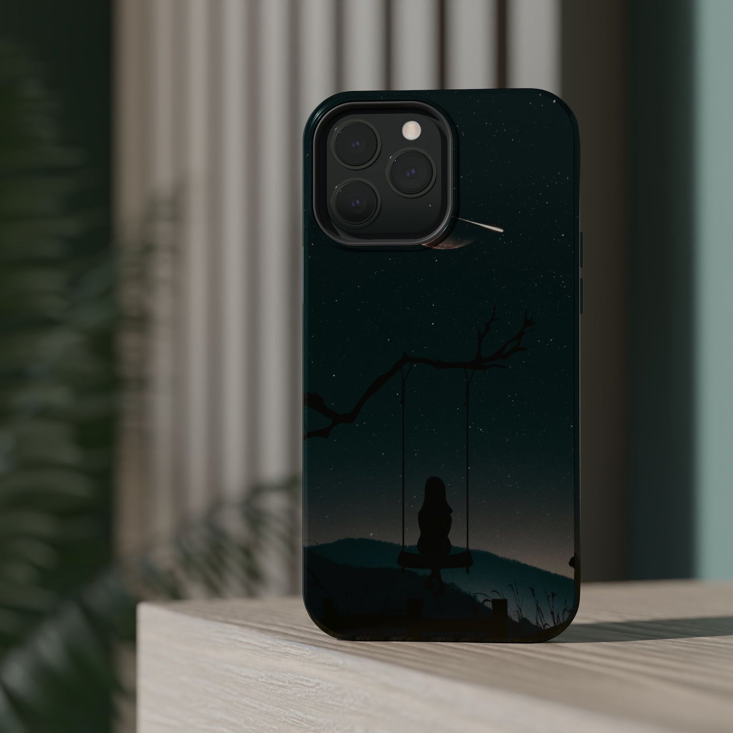 Dreamy Night Sky Tough Magnetic Phone Cases Unique Celestial Design for Iphone