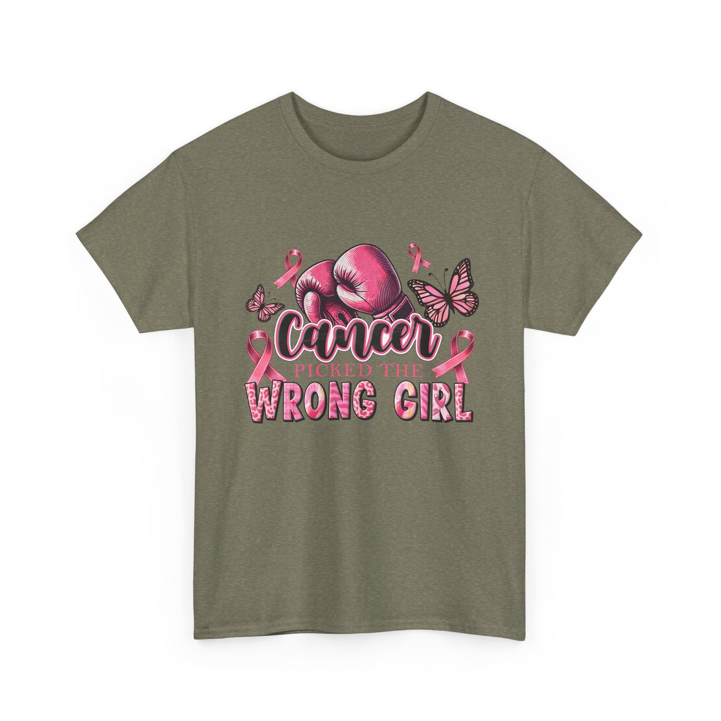 Cancer Awareness Tee - Picked the Wrong Girl Unisex Cotton Shirt