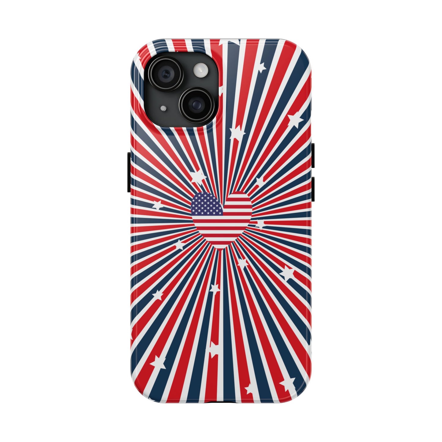 Patriotic  4th of July, Memorial Day, Independence Day Tough Phone Case for Iphone