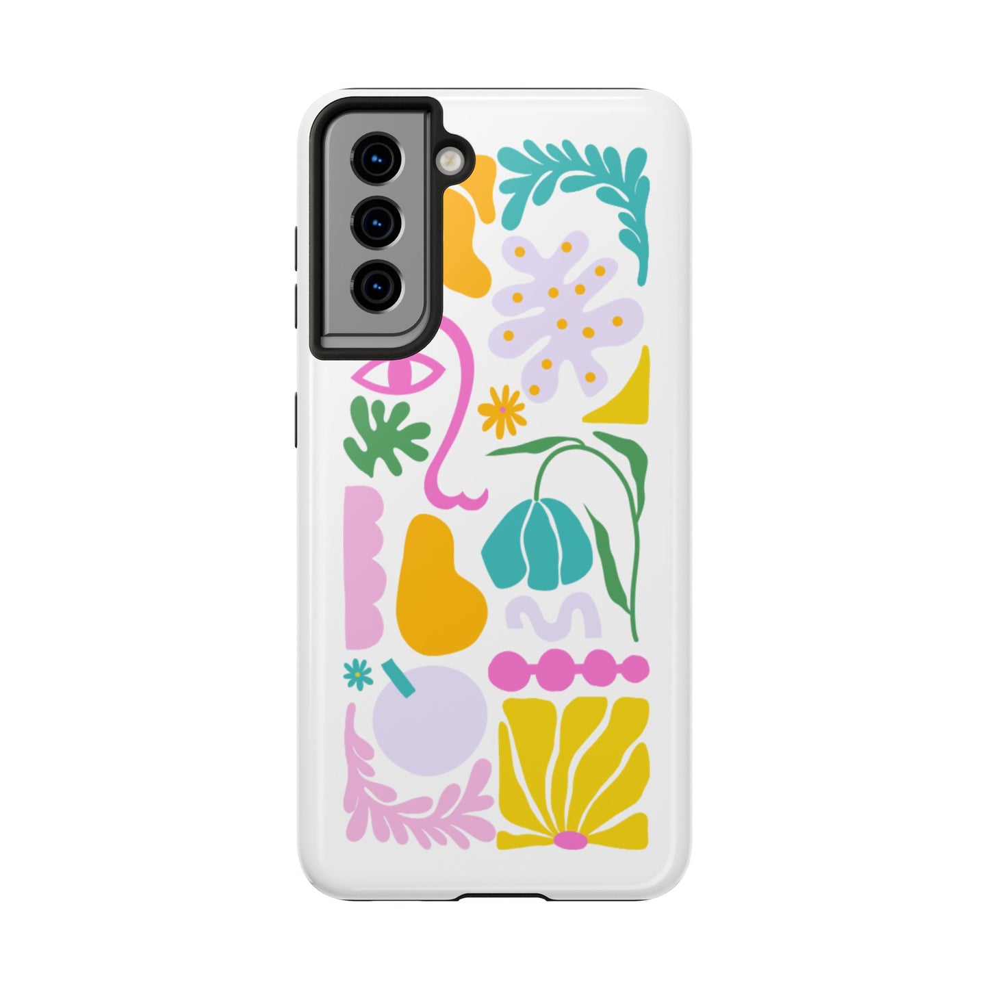 Vibrant Floral Phone Cases, Tough Smartphone Cover, Artistic Cell Phone Protector, Unique Gift for All Occasions, Trendy Tech Accessory